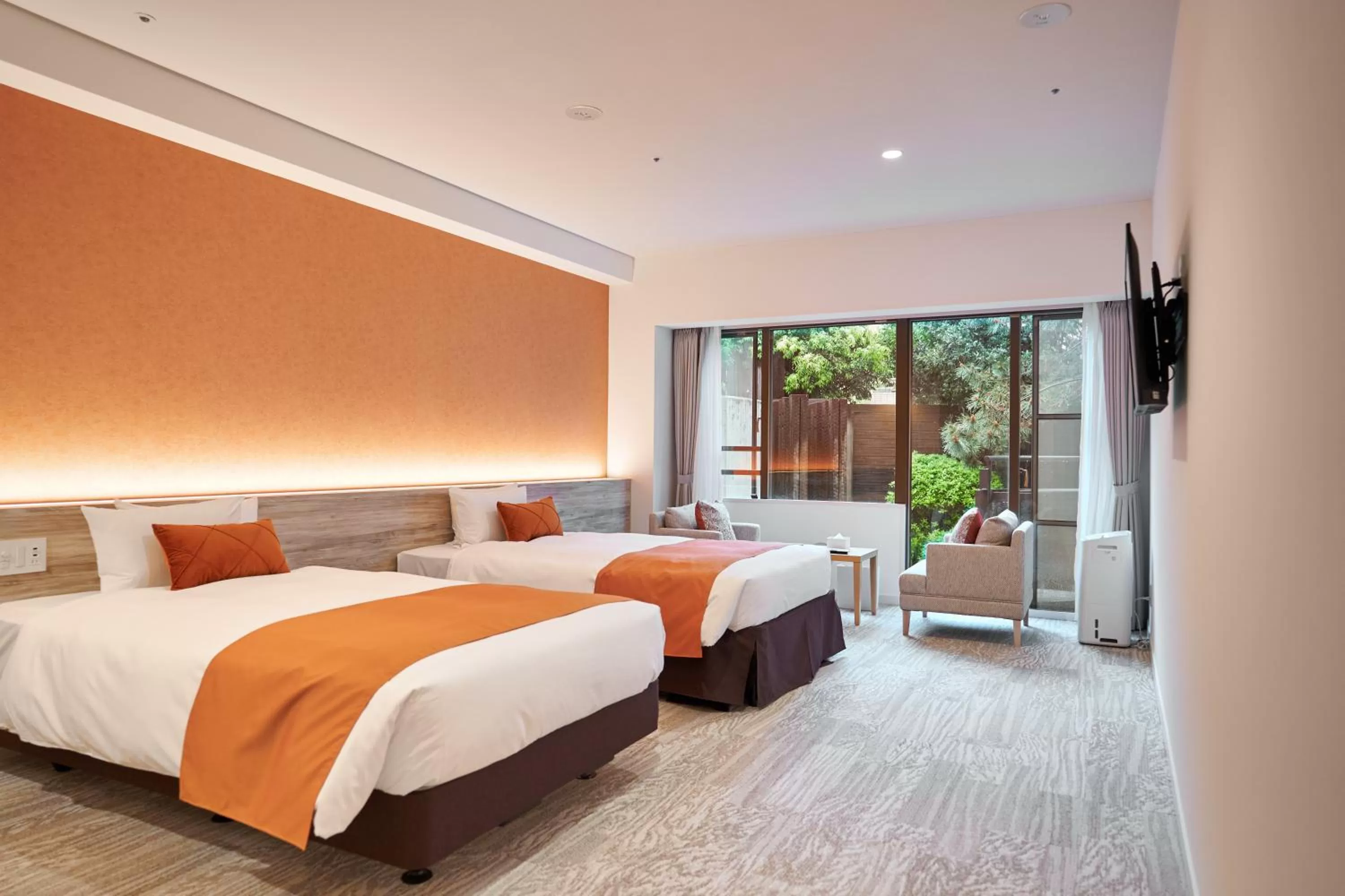 Bed in WeBase KAMAKURA