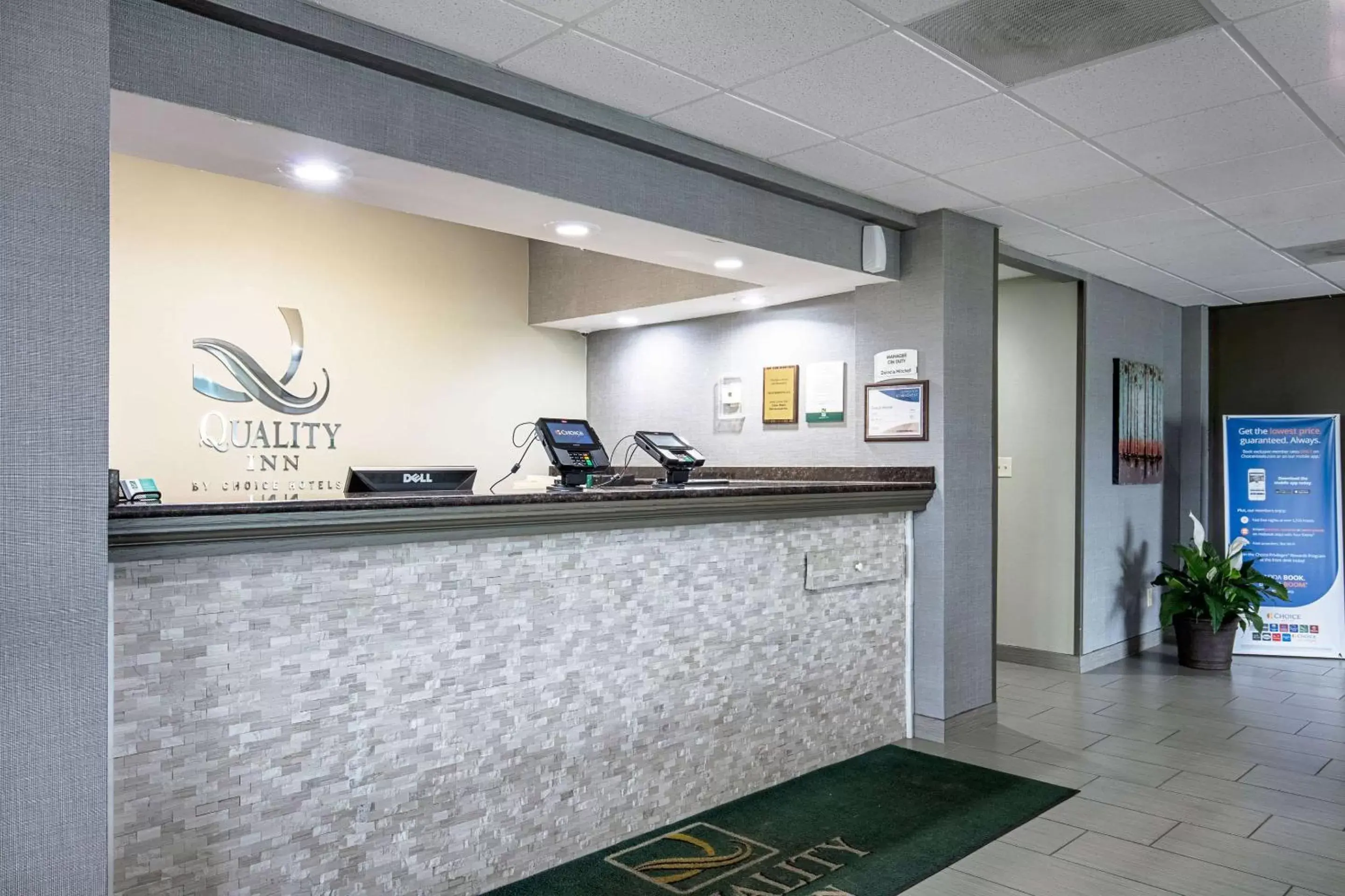 Lobby or reception, Lobby/Reception in Quality Inn Holly Springs South