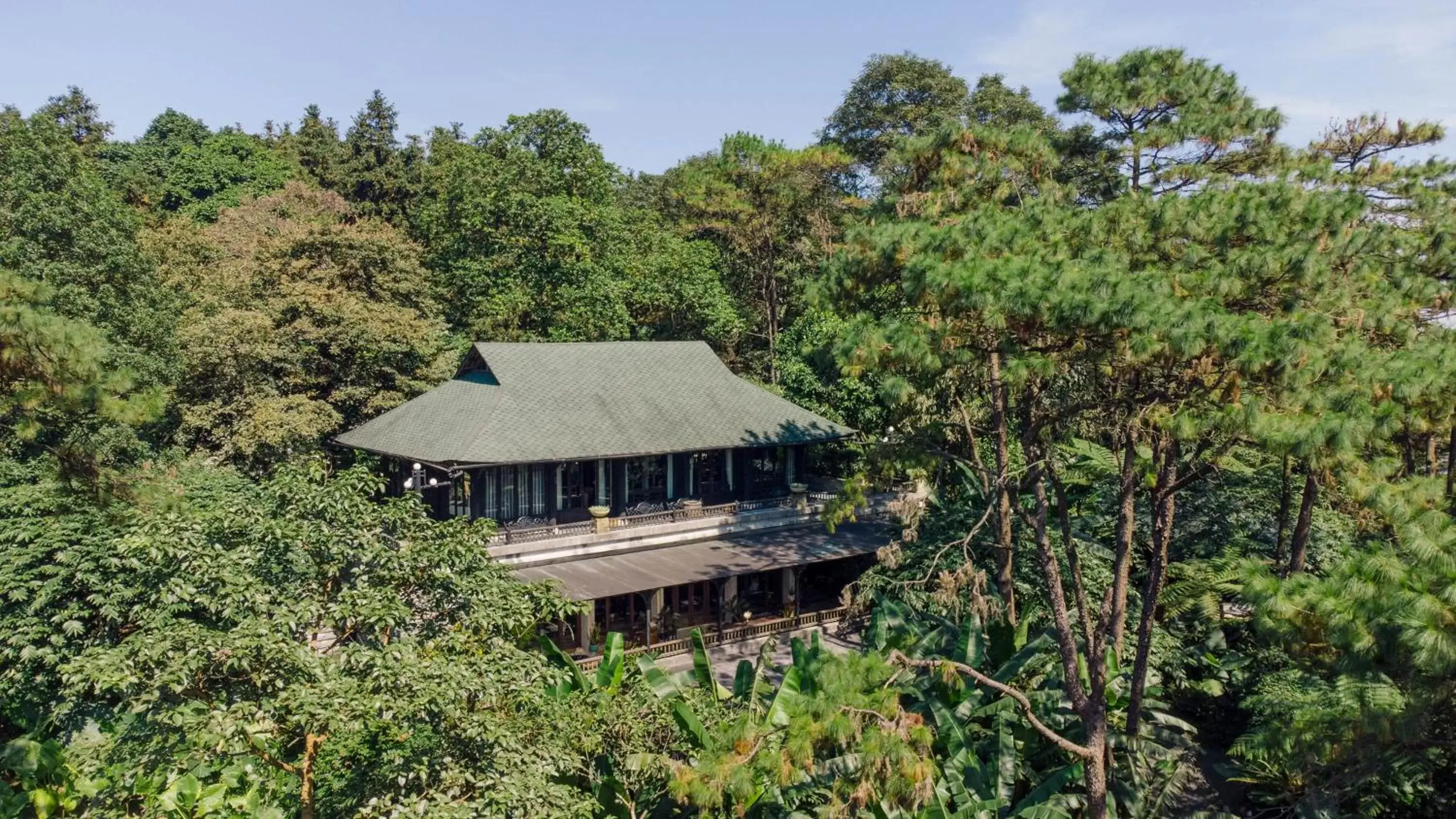 Property building, Bird's-eye View in Melia Ba Vi Mountain Retreat