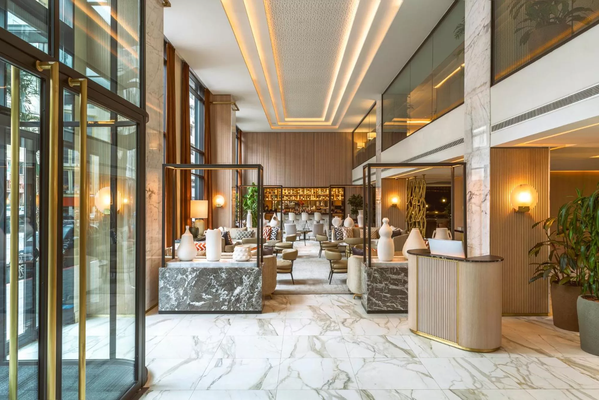 Lobby or reception in Radisson Blu Hotel Casablanca City Center