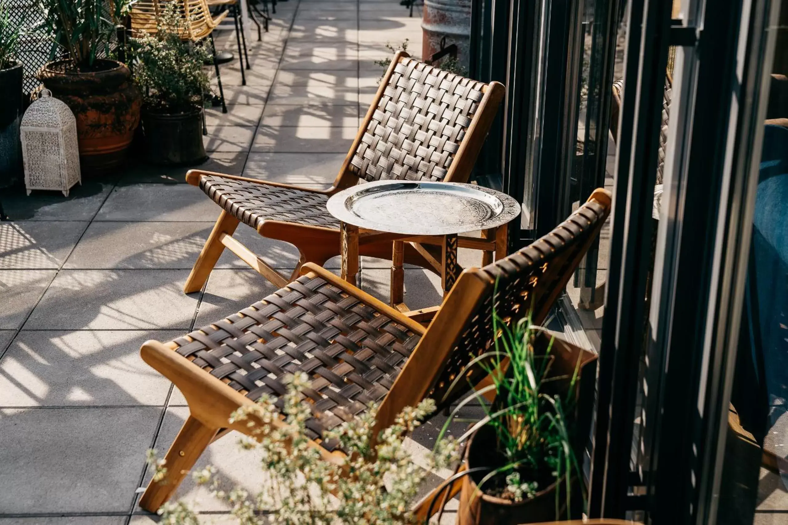 Balcony/Terrace in Ruby Claire Hotel Geneva