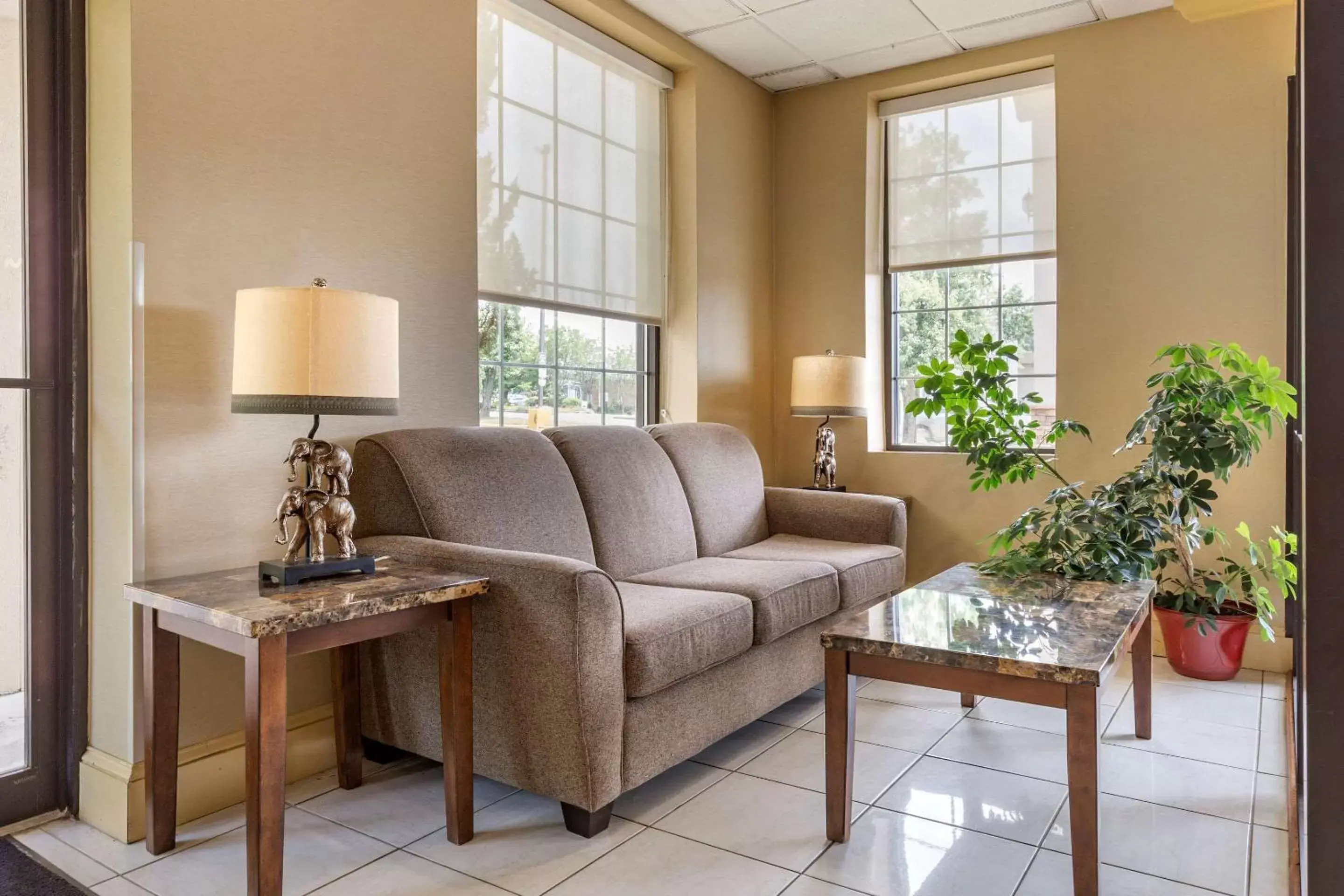 Lobby or reception in Quality Inn & Suites Hanes Mall Lobby or reception in Quality Inn & Suites Hanes Mall