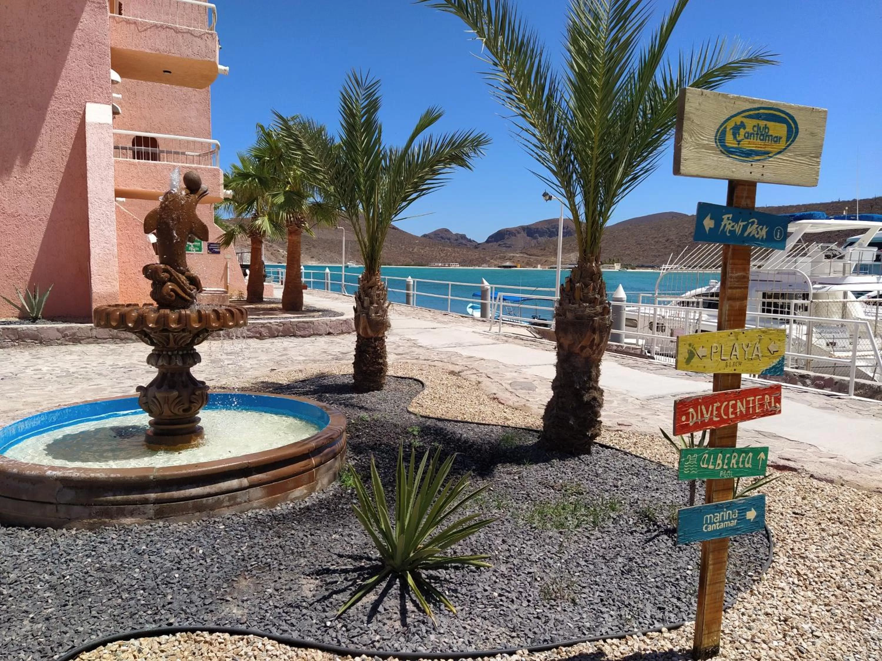 Property building in Club Cantamar Beach Hotel & Marina