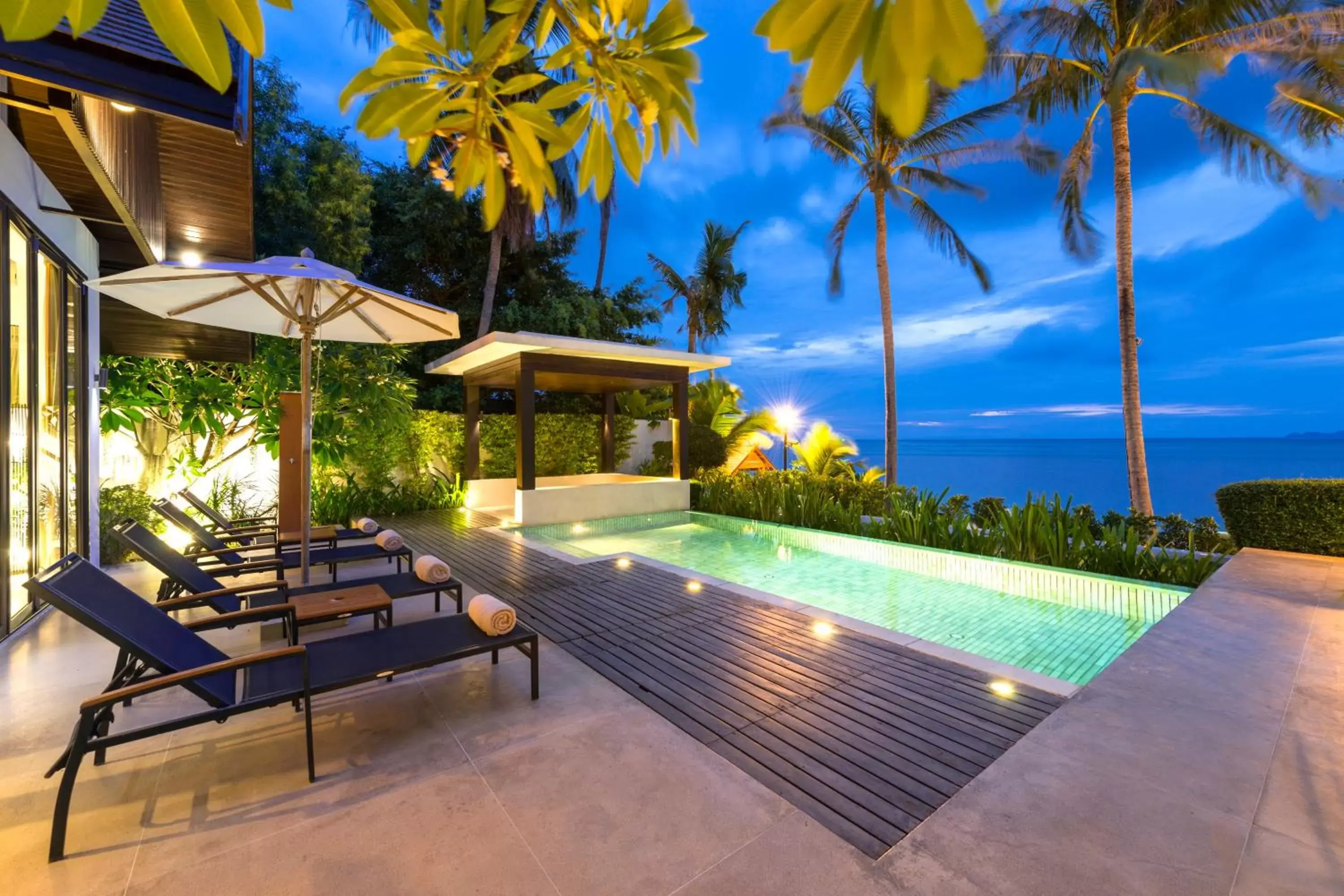 Pool view, Swimming Pool in The Sea Koh Samui Resort and Residences by Tolani - SHA Extra Plus