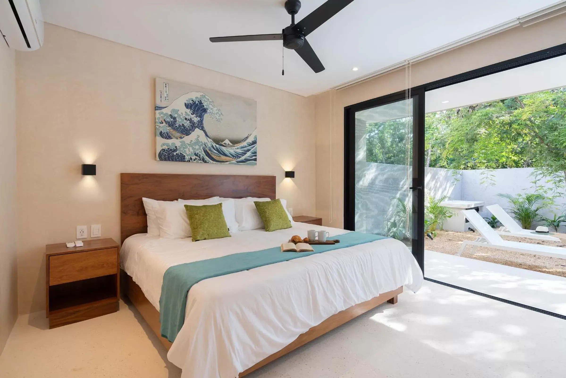 Bedroom, Bed in Suites at TreeTops Tulum