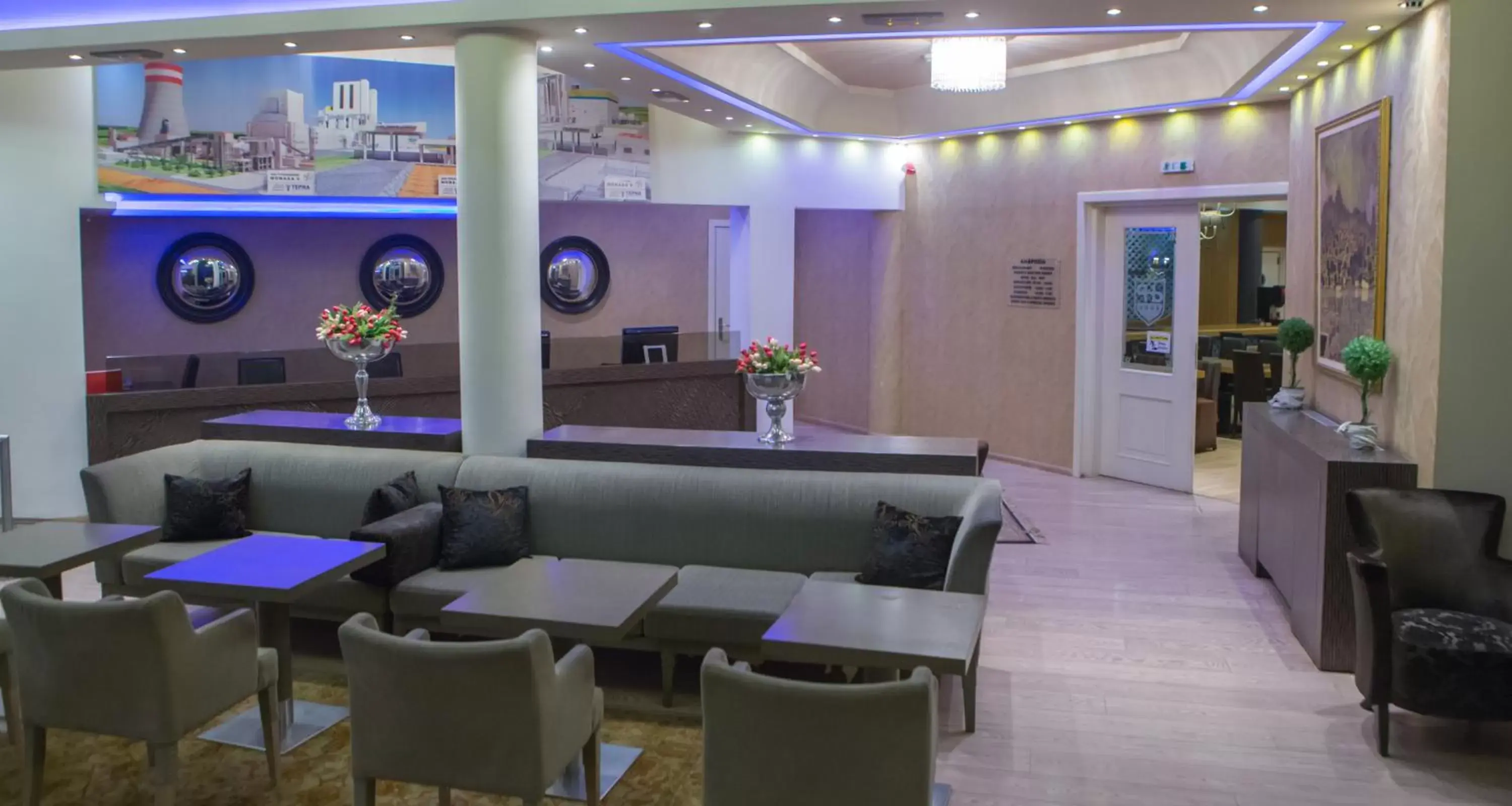 Lobby or reception, Lounge/Bar in Hotel Pantelidis