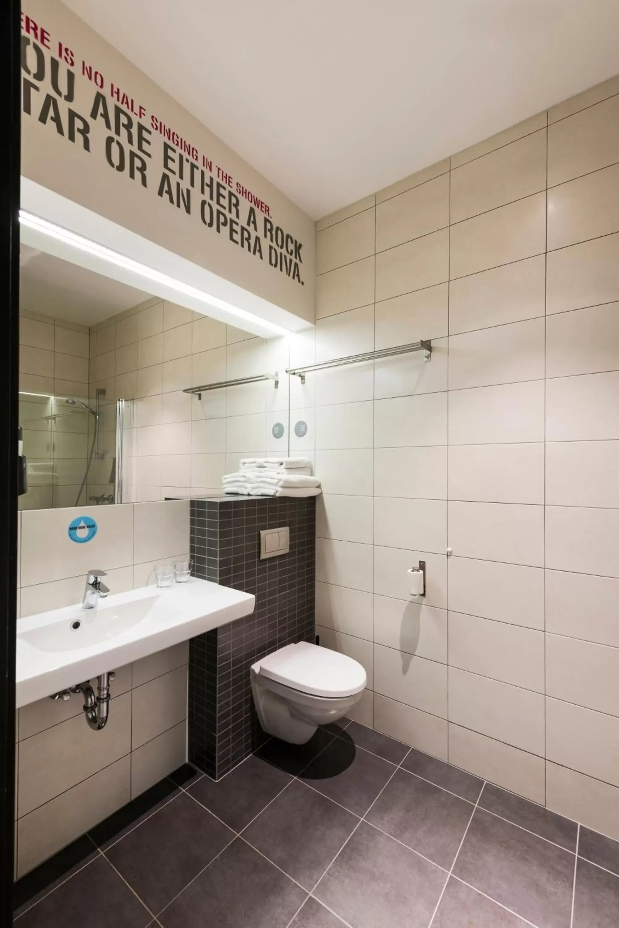 Shower, Bathroom in Comfort Hotel LT - Rock 'n' Roll Vilnius