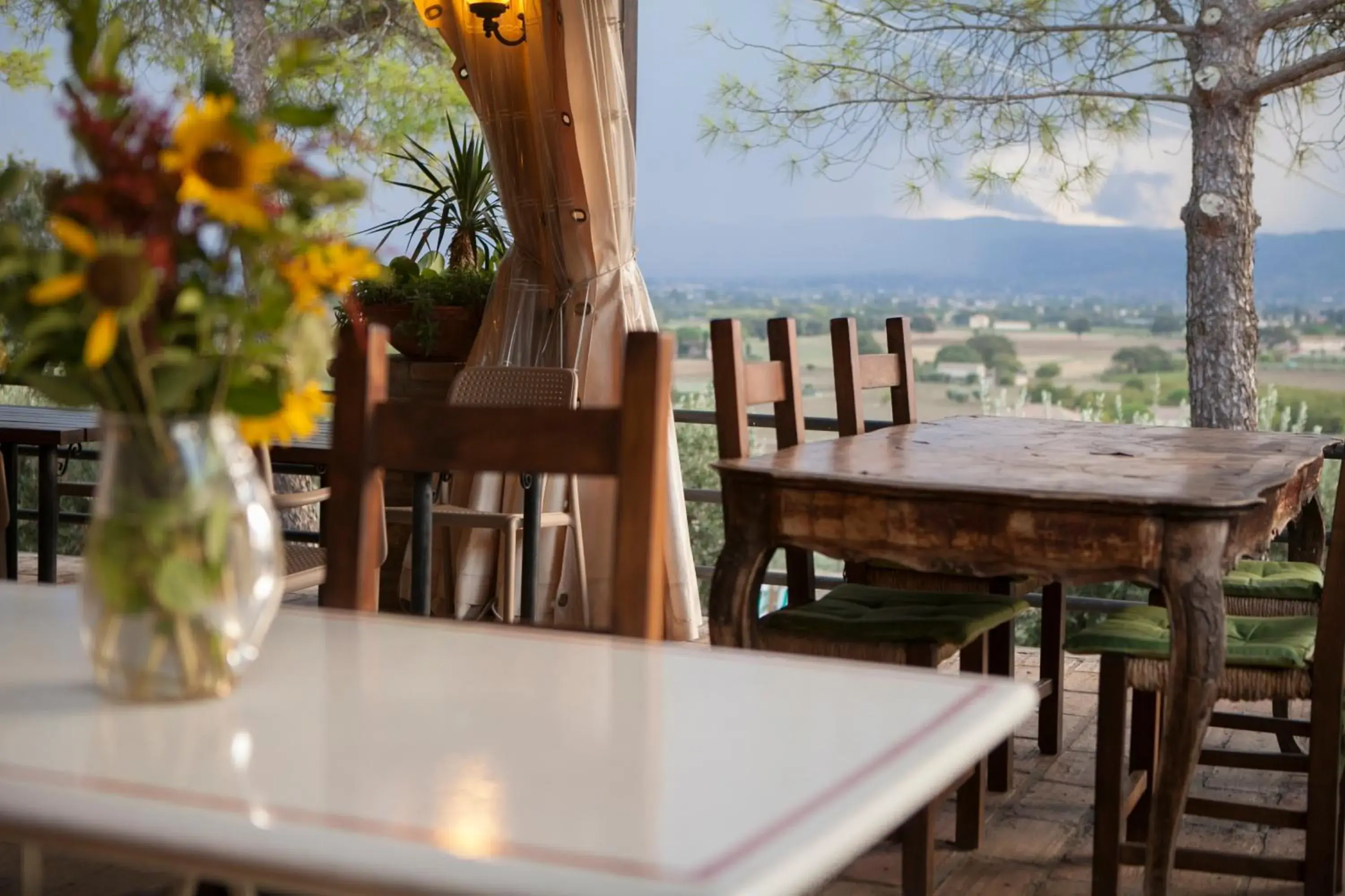 Balcony/Terrace, Restaurant/Places to Eat in Country House Tre Esse