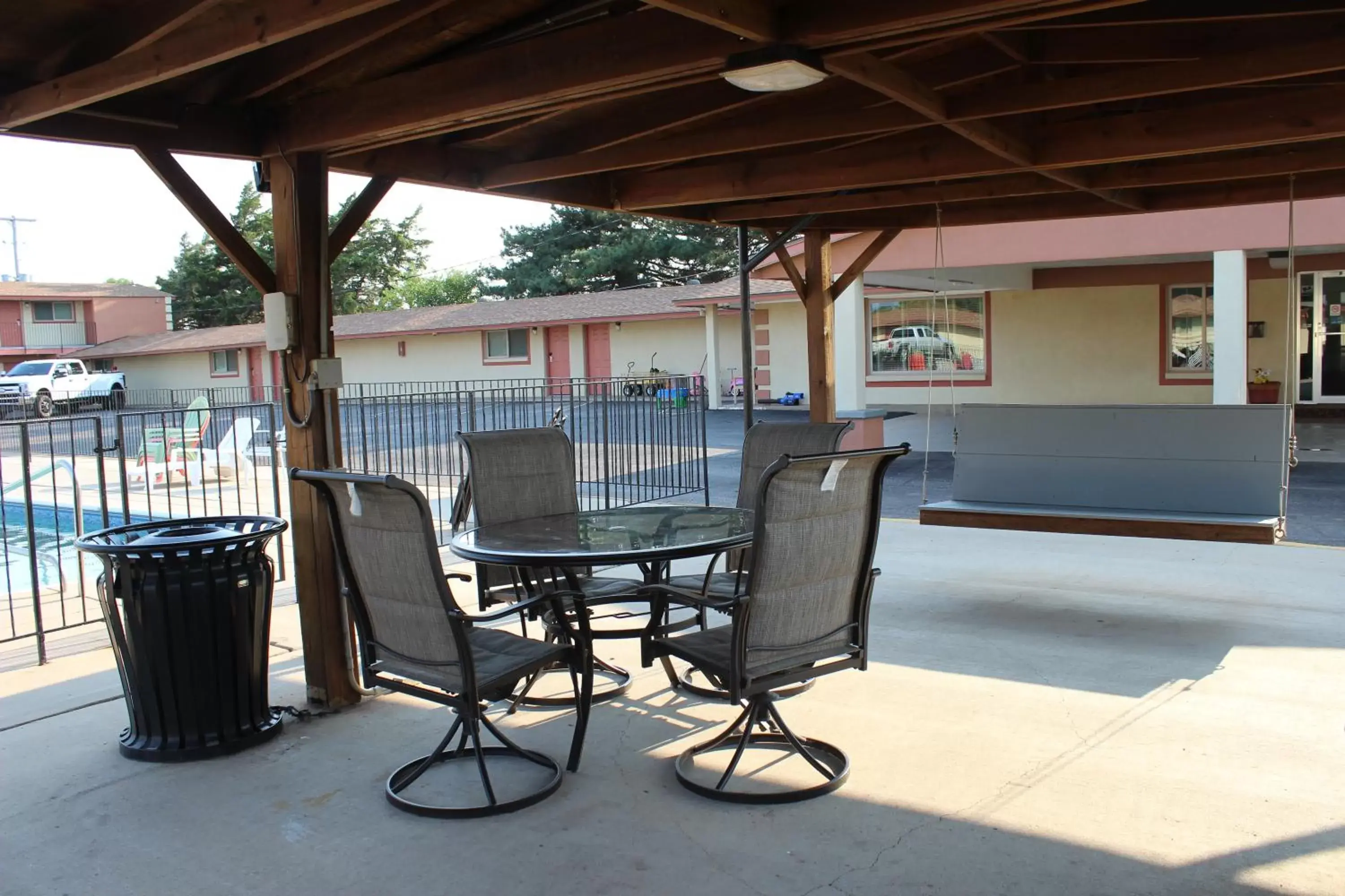 Patio in Copa Motel