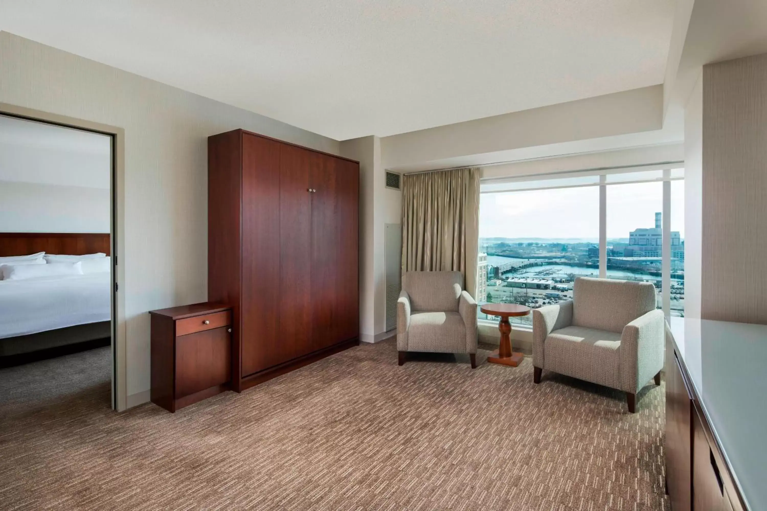 Living room, Seating Area in The Westin Boston Seaport District