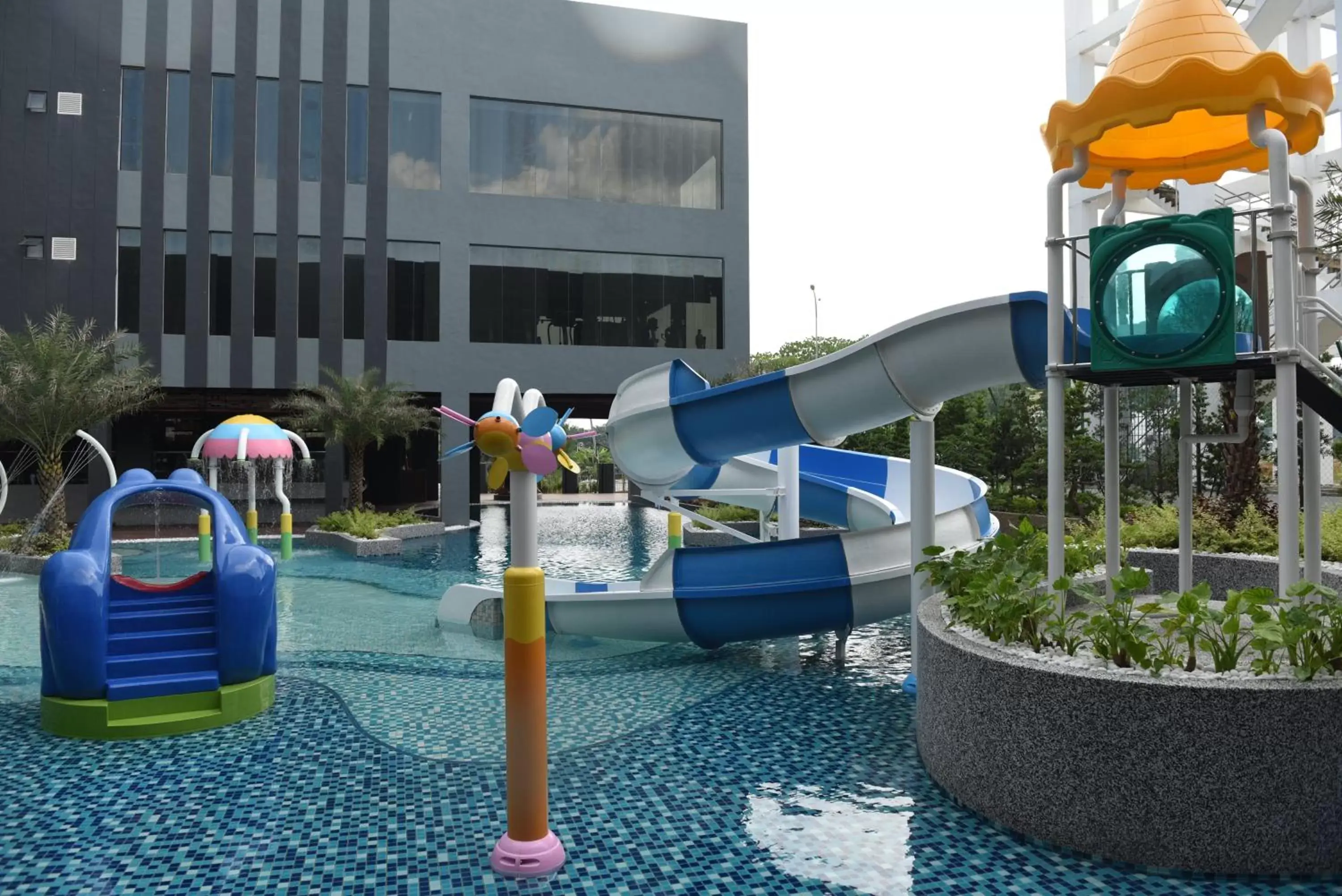 Swimming pool, Children's Play Area in Vangohh Eminent Hotel & Spa