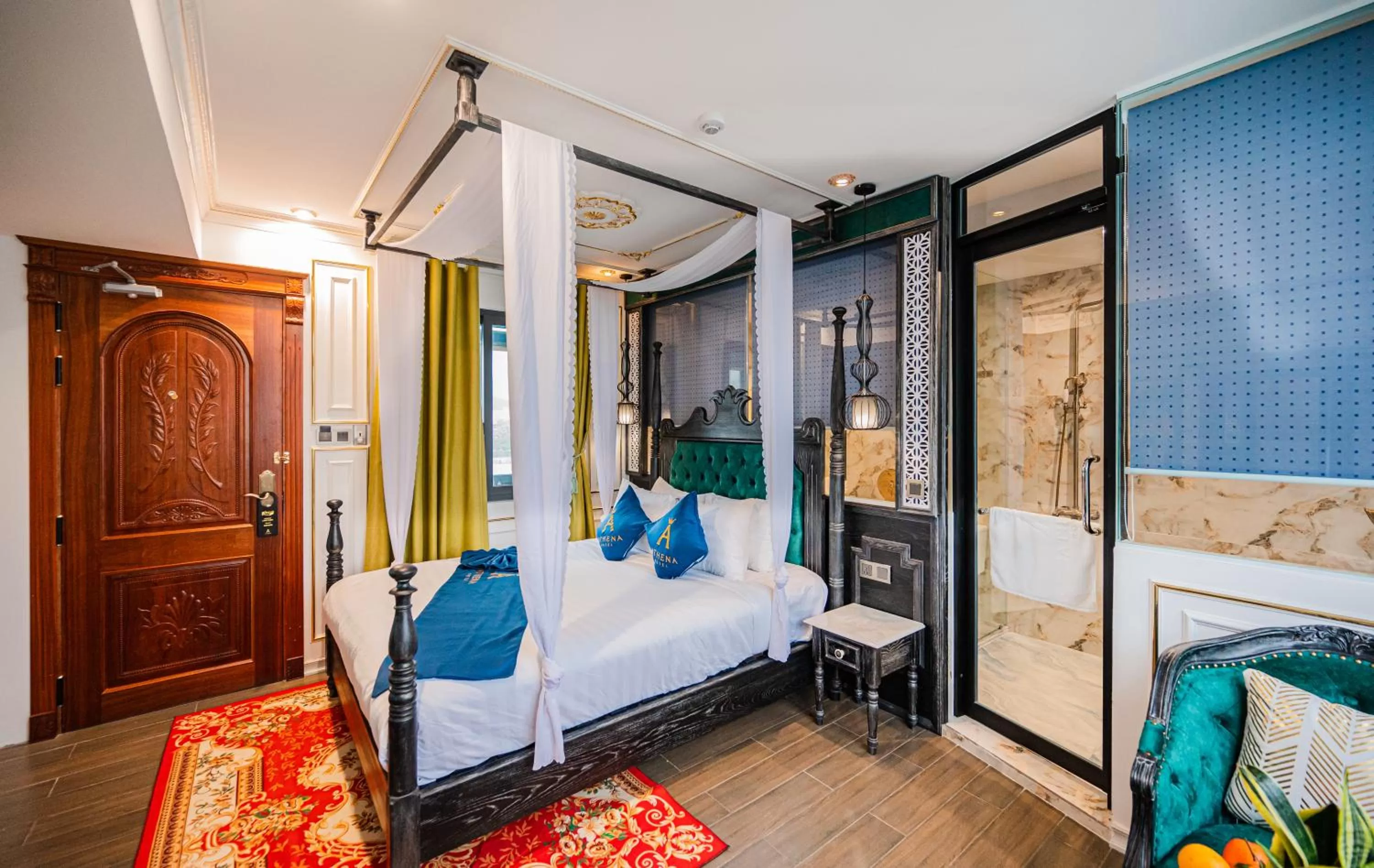 Bed in Athena Hotel Quy Nhơn