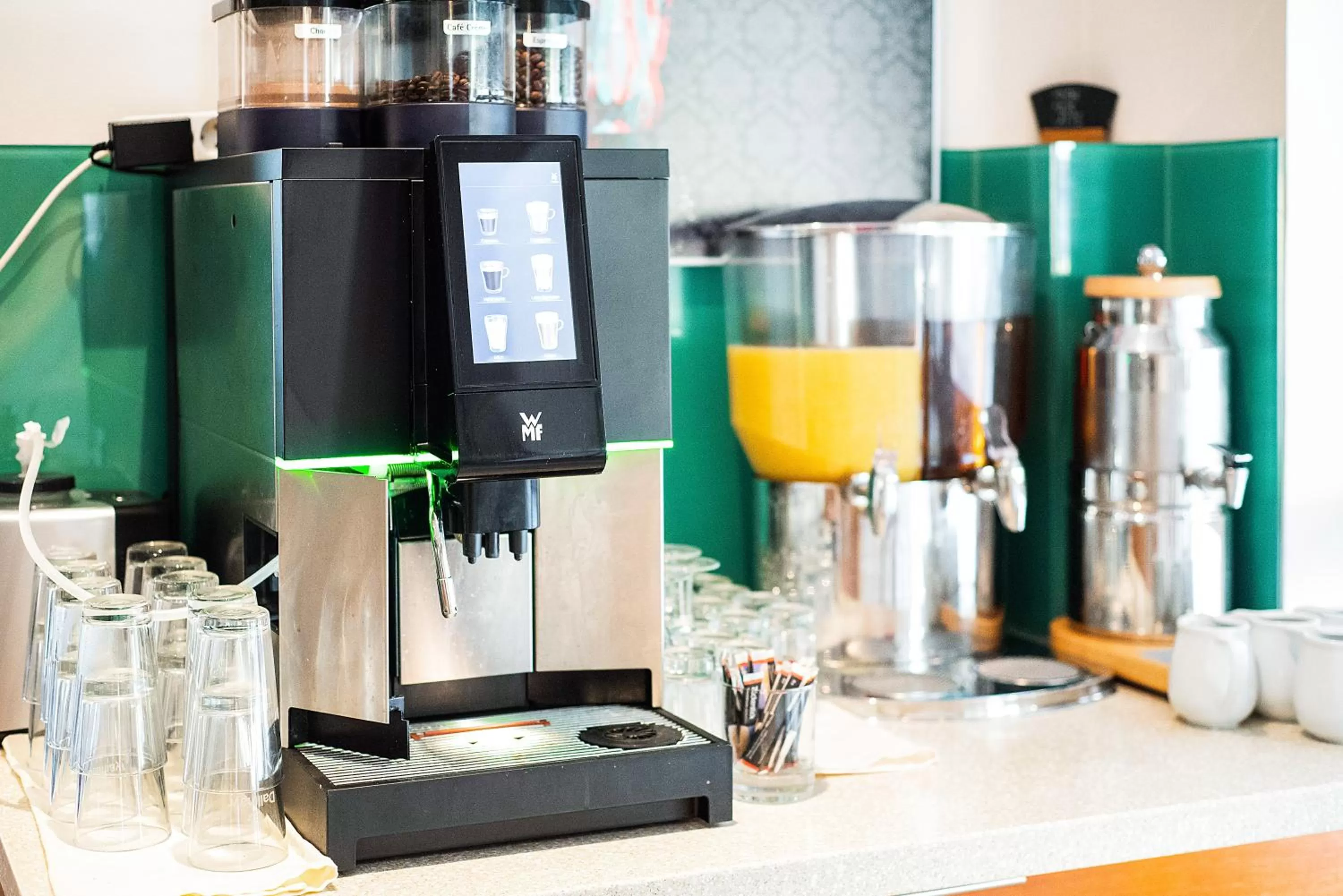 Buffet breakfast in Hotel Astoria