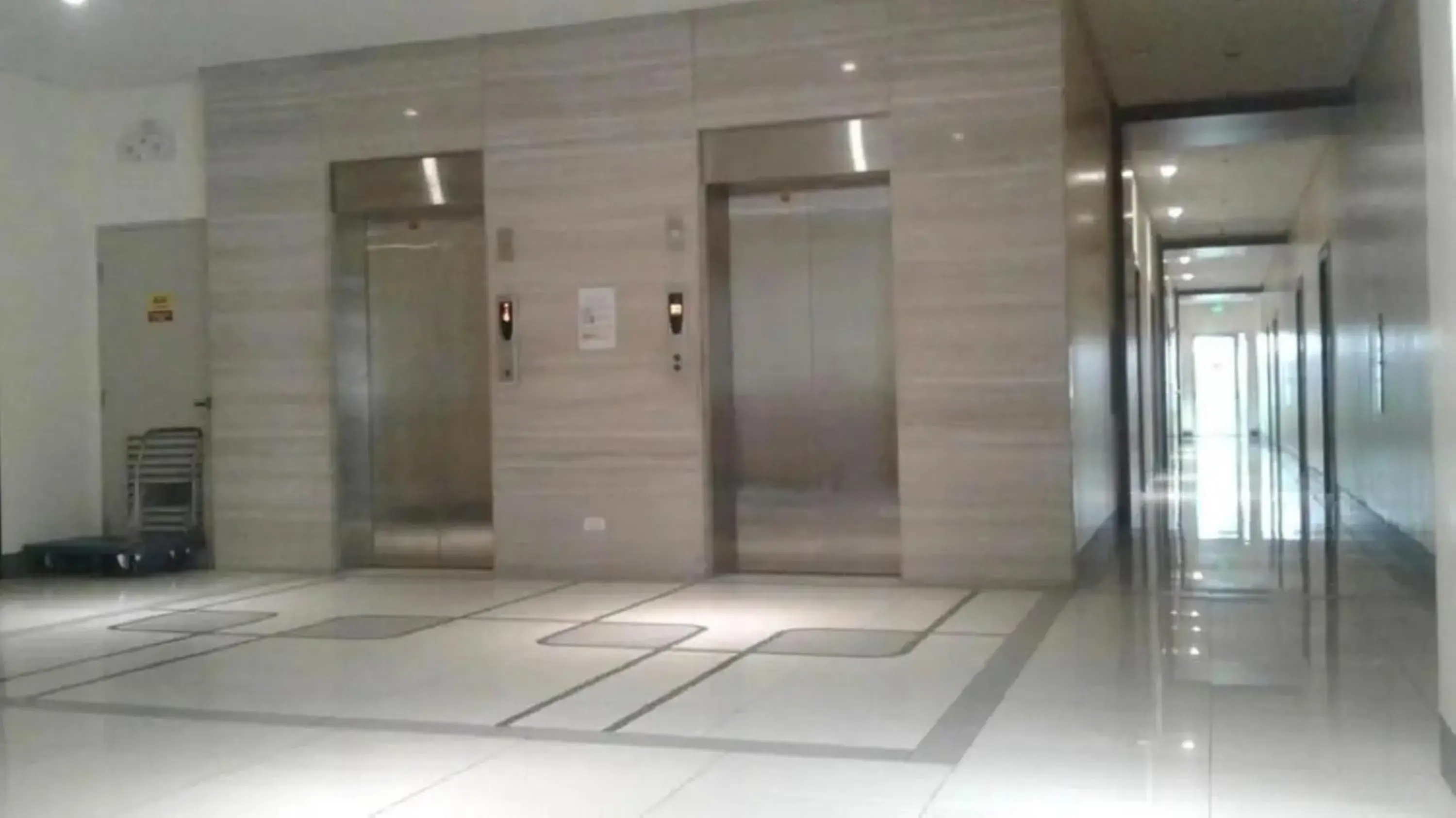 elevator in Del's Condotel