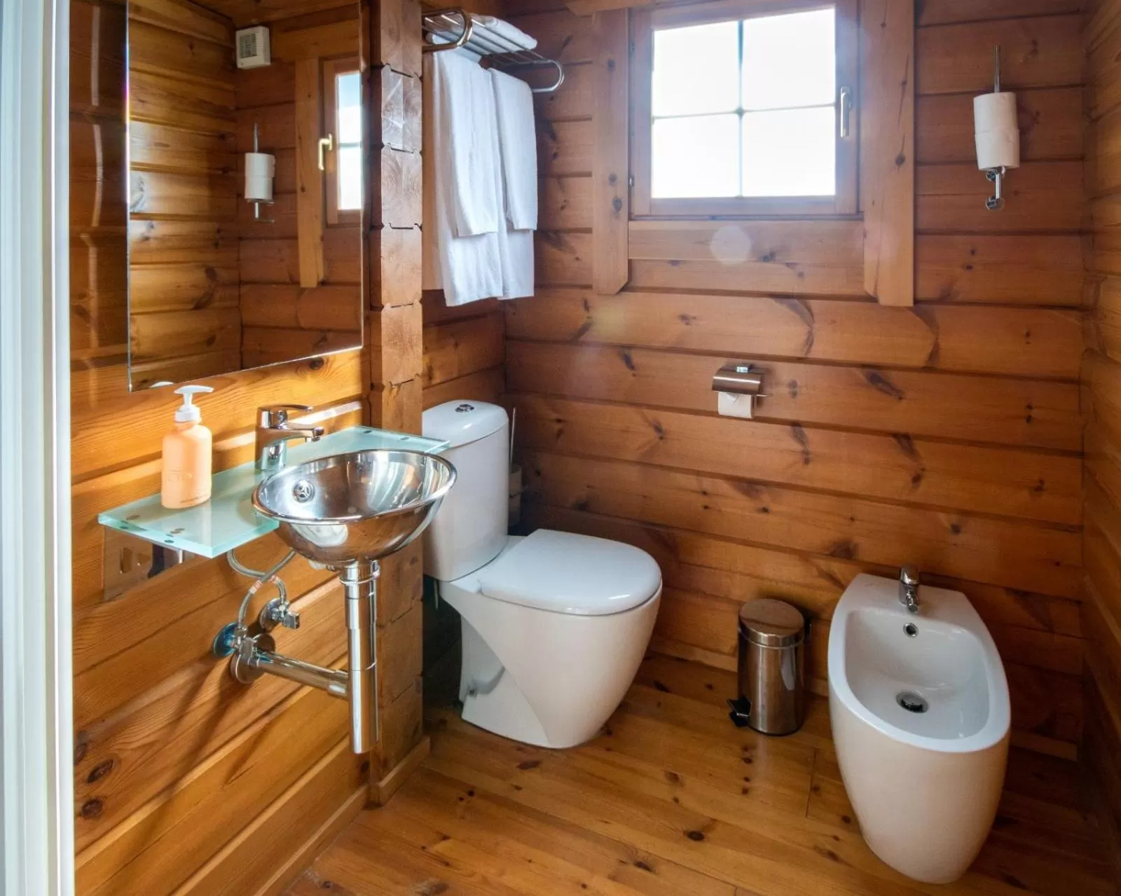 Bathroom in Hotel Somlom - ECO Friendly Montseny