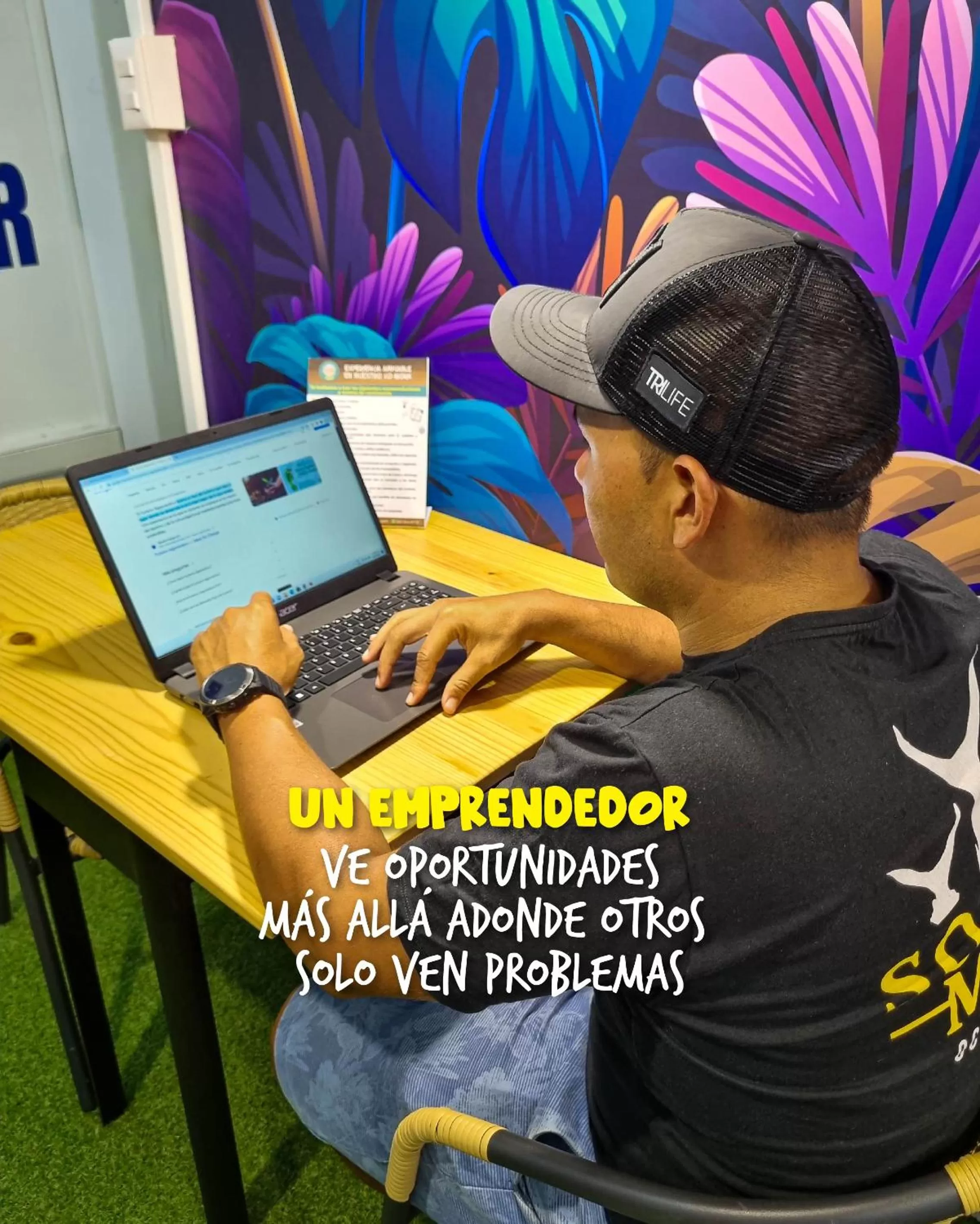 Seating area in Posada Cultural Bahia Sonora