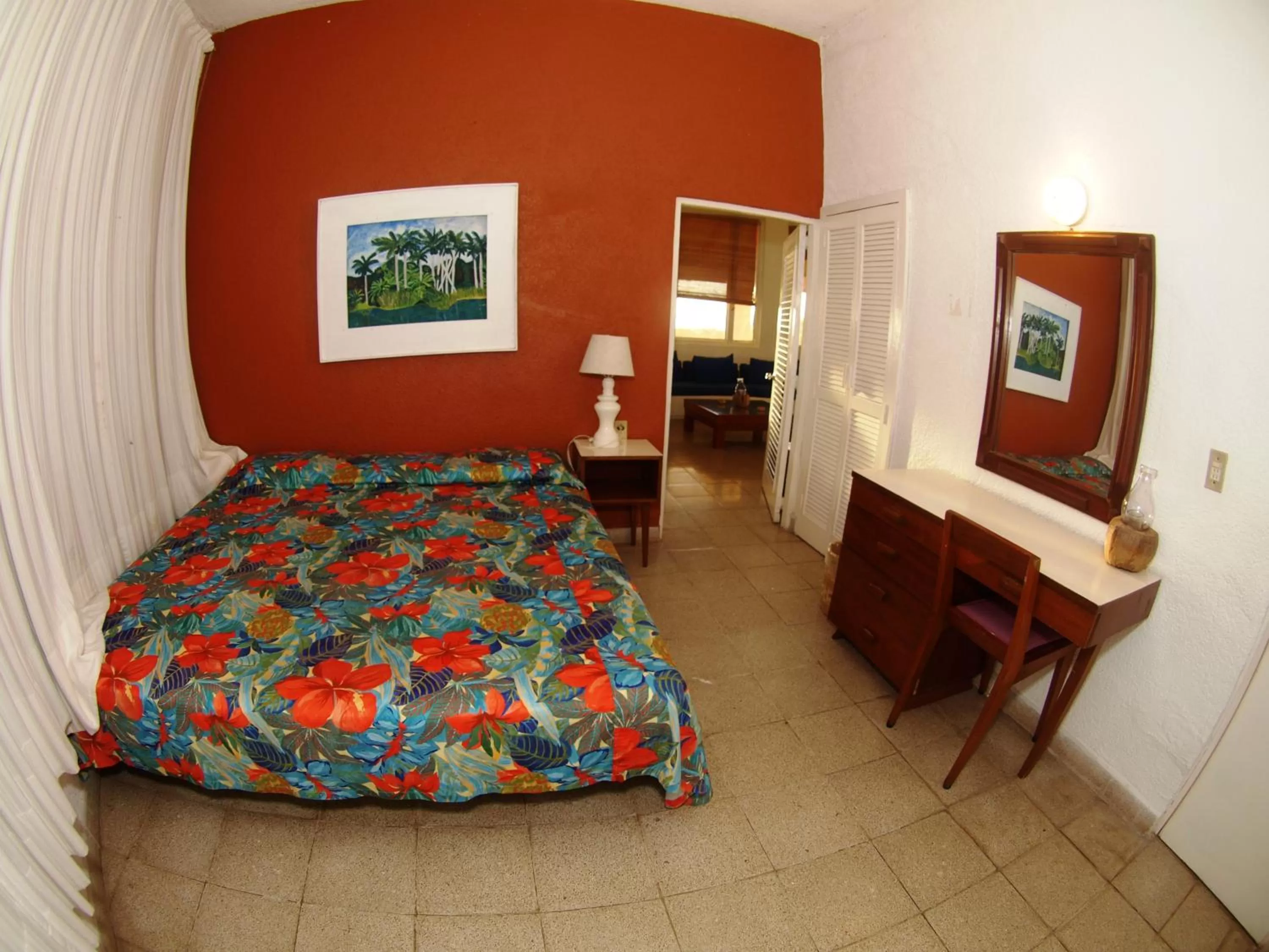 Bedroom, Bed in Hotel Flamingos