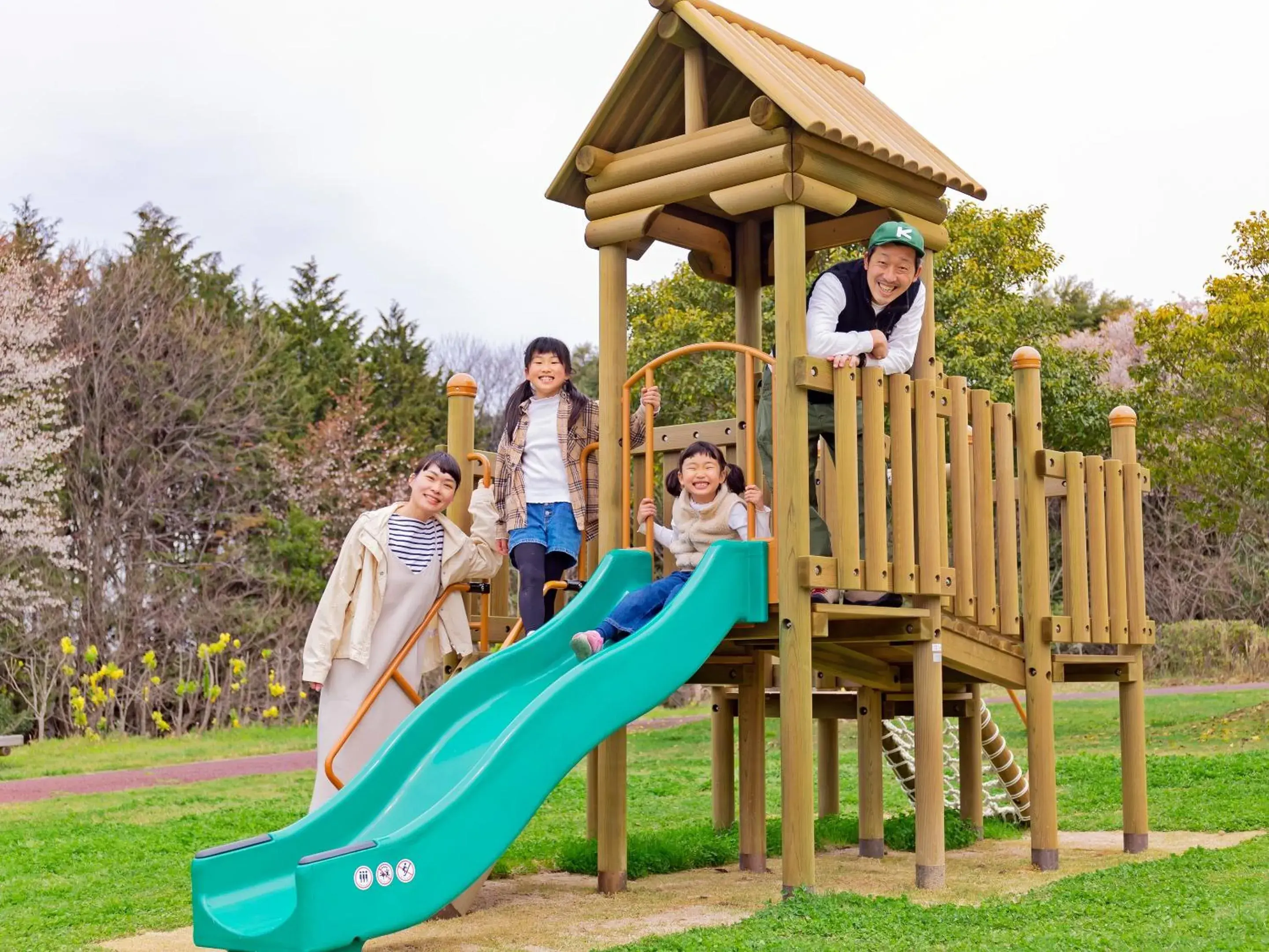 Children play ground, Children's Play Area in Matsue Forest Park