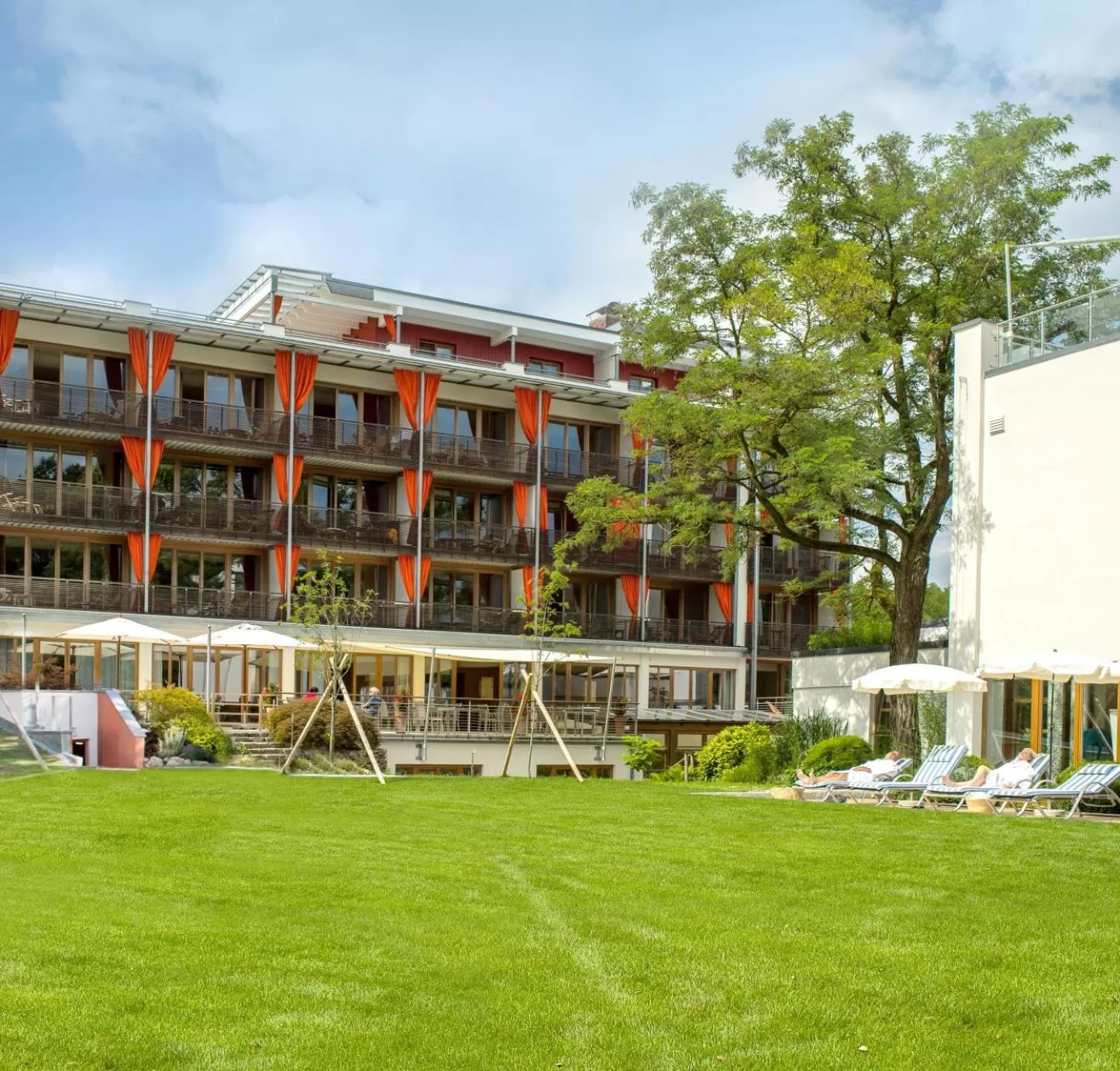 Property building in Bio Thermalhotel Falkenhof