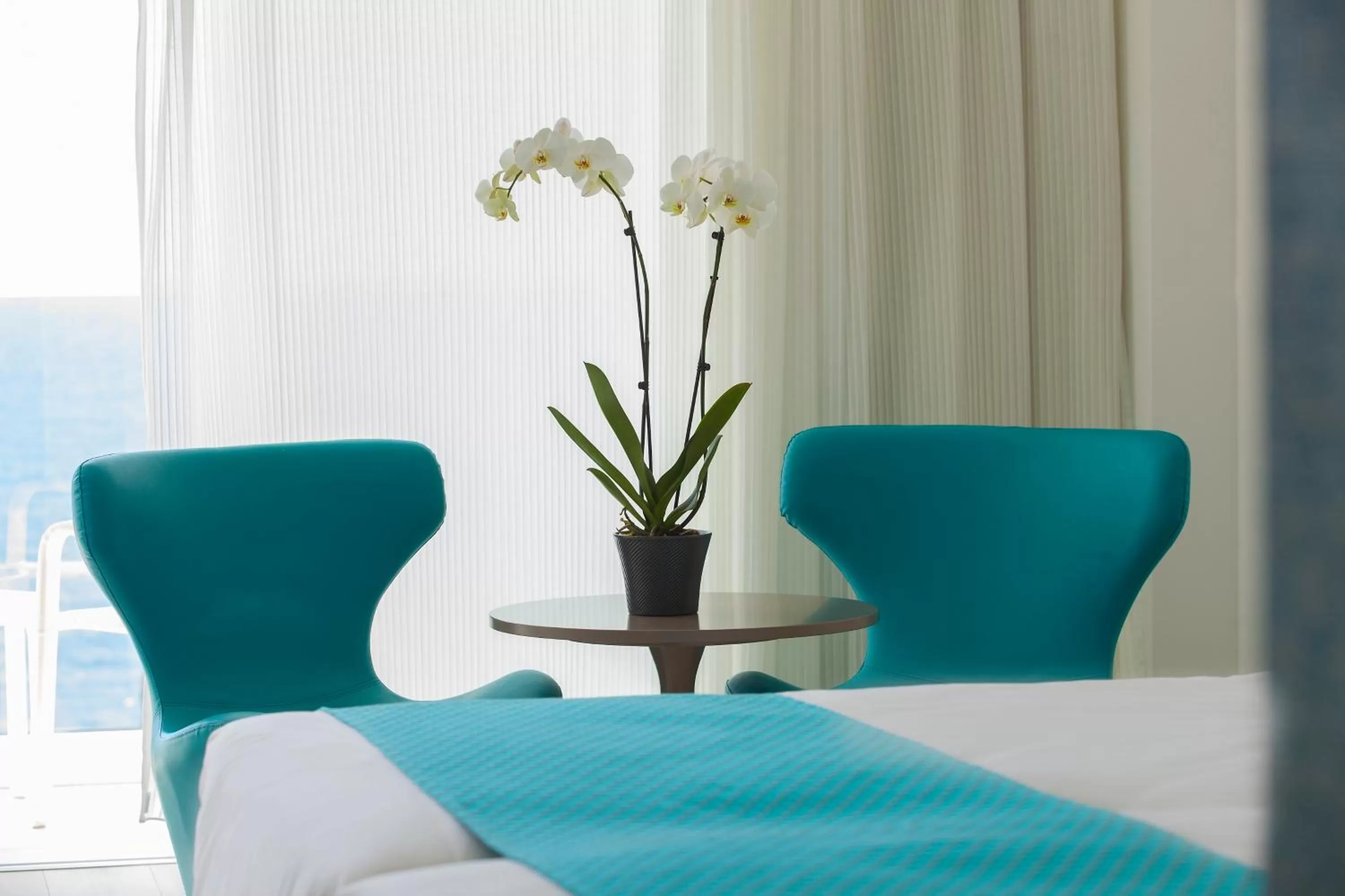 Seating area in King Evelthon Beach Hotel & Resort