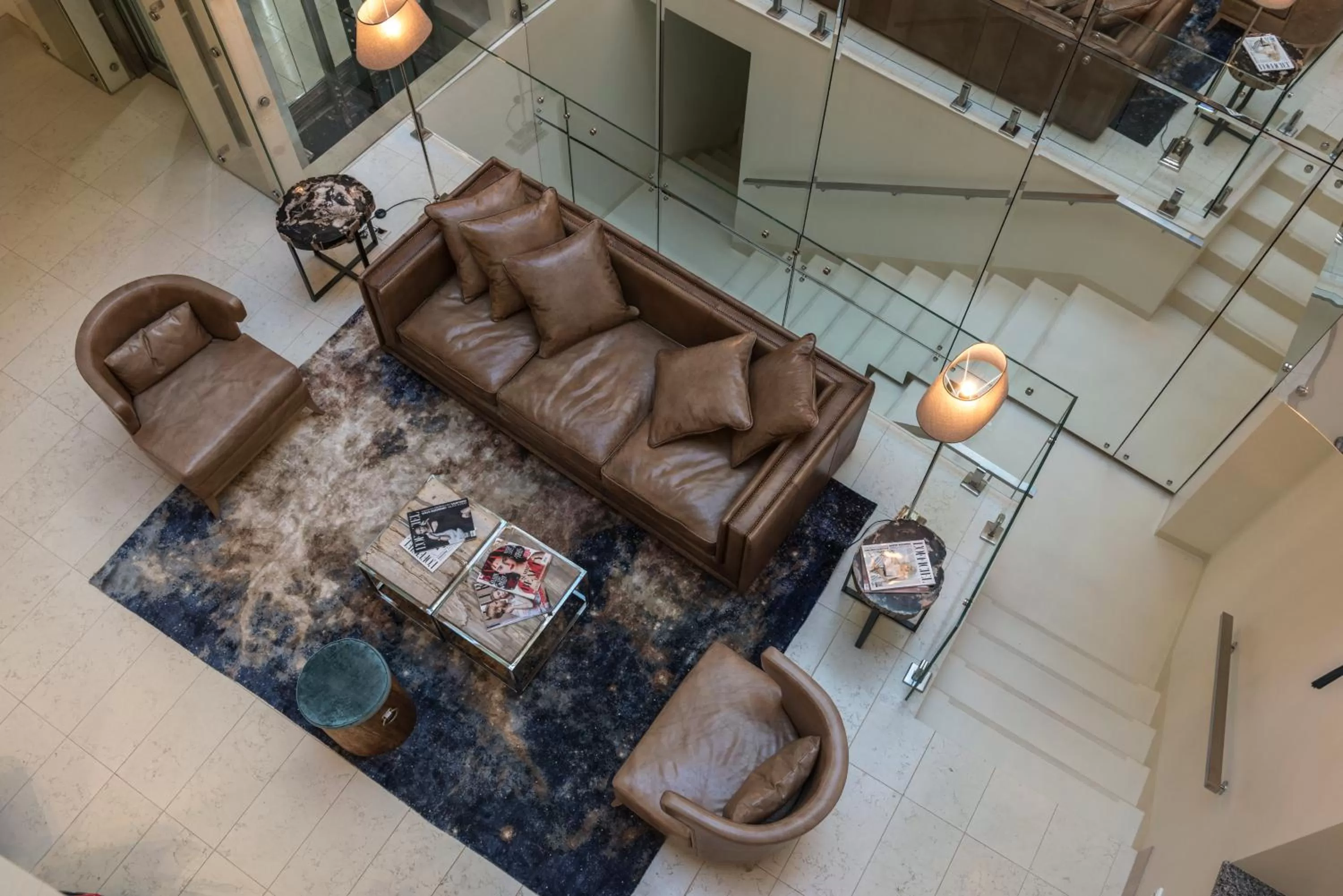 Lobby or reception in Relais Le Chevalier