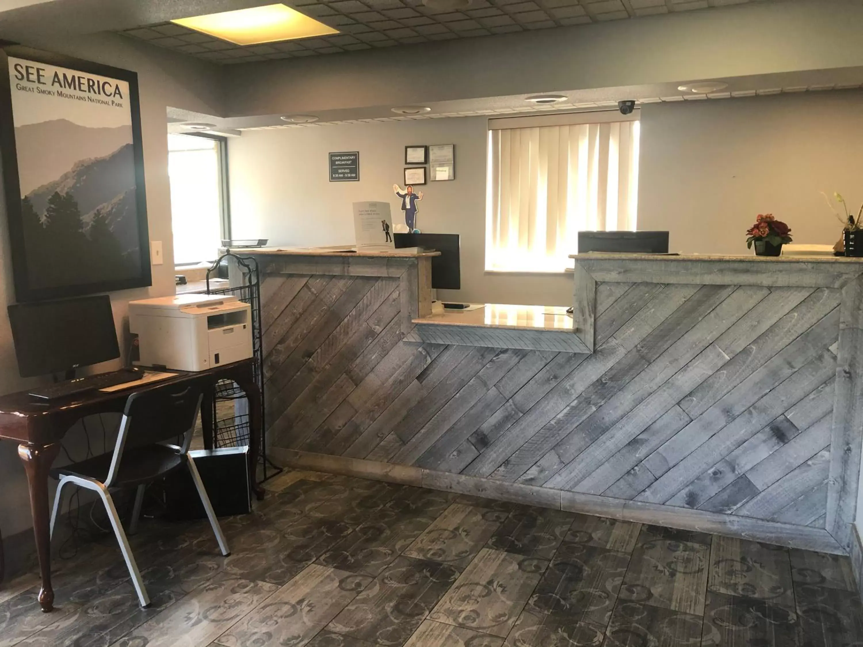 Lobby or reception in Travelodge by Wyndham Clarksville