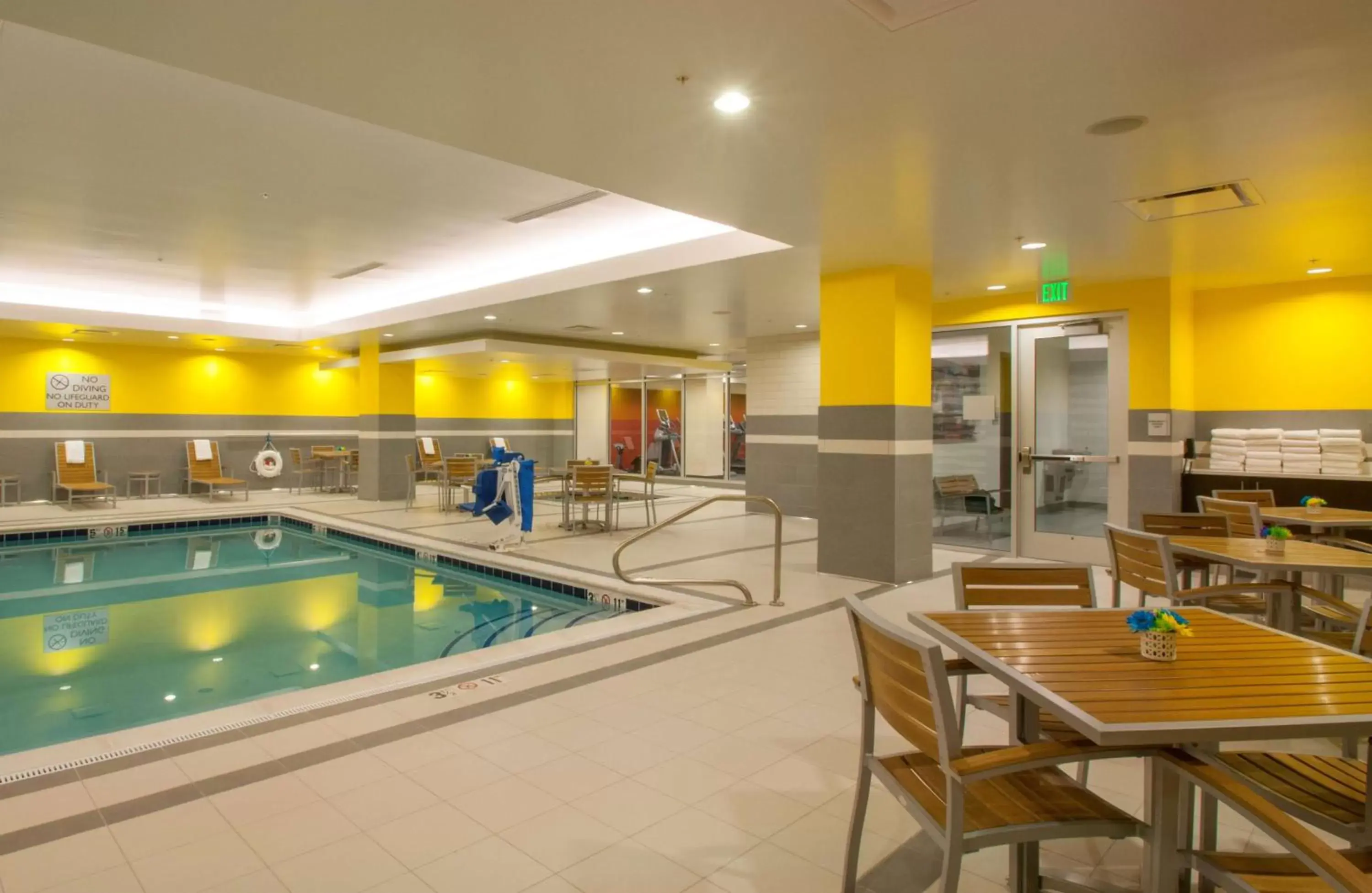 Pool view, Swimming Pool in Hampton Inn & Suites Denver Downtown Convention Center