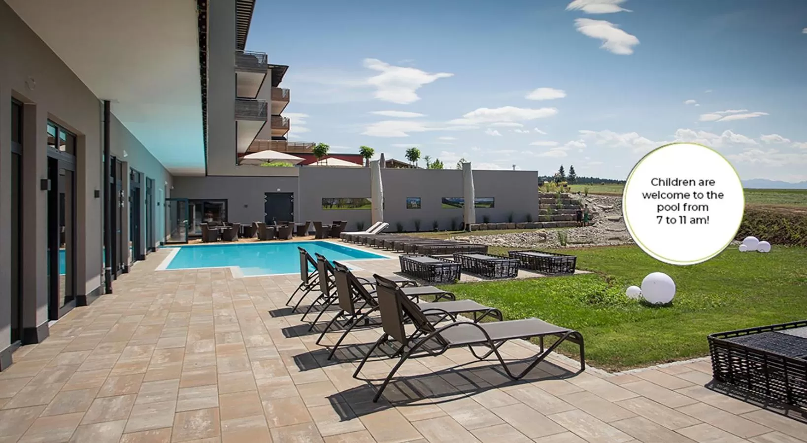 Swimming pool in Das Weitblick Allgäu
