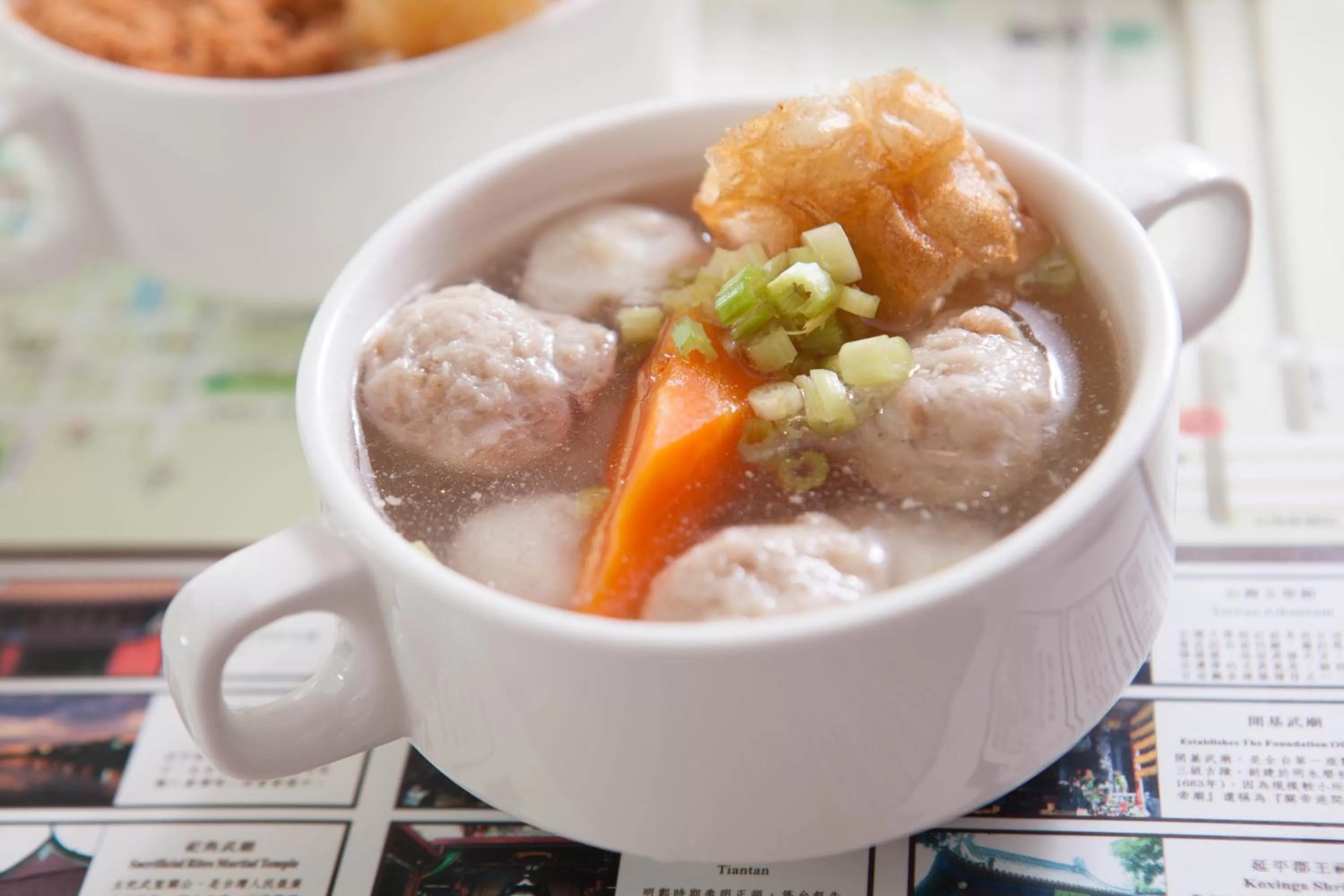 Food close-up in Cambridge Tainan Hotel