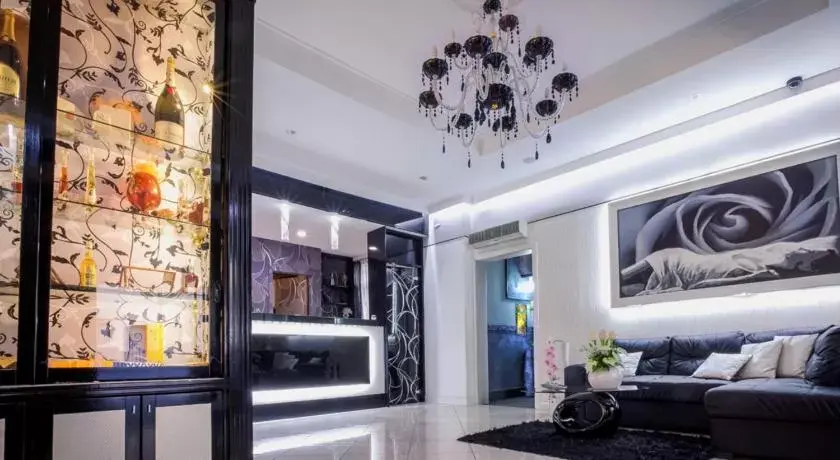 Lobby or reception, Bed in Hotel Daytona Palace Lobby or reception, Bed in Hotel Daytona Palace