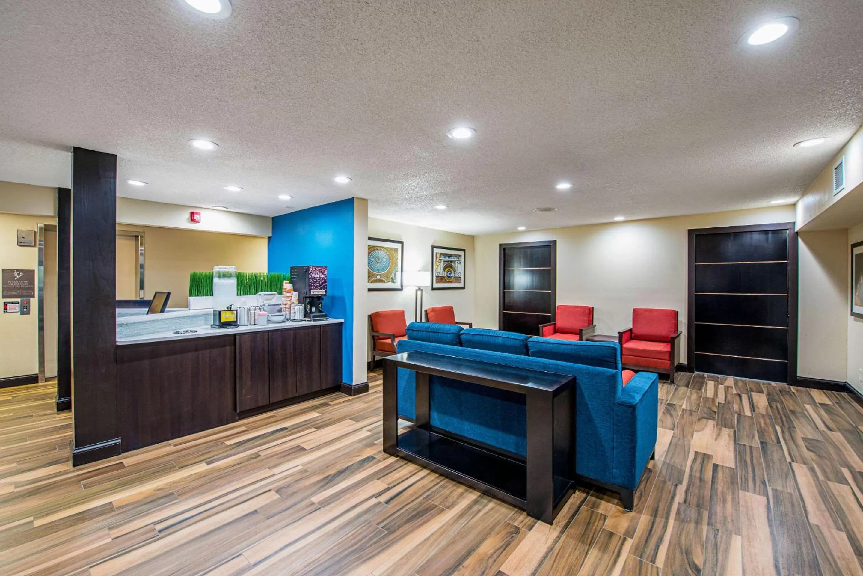 Lobby or reception in Comfort Inn Matteson - Chicago