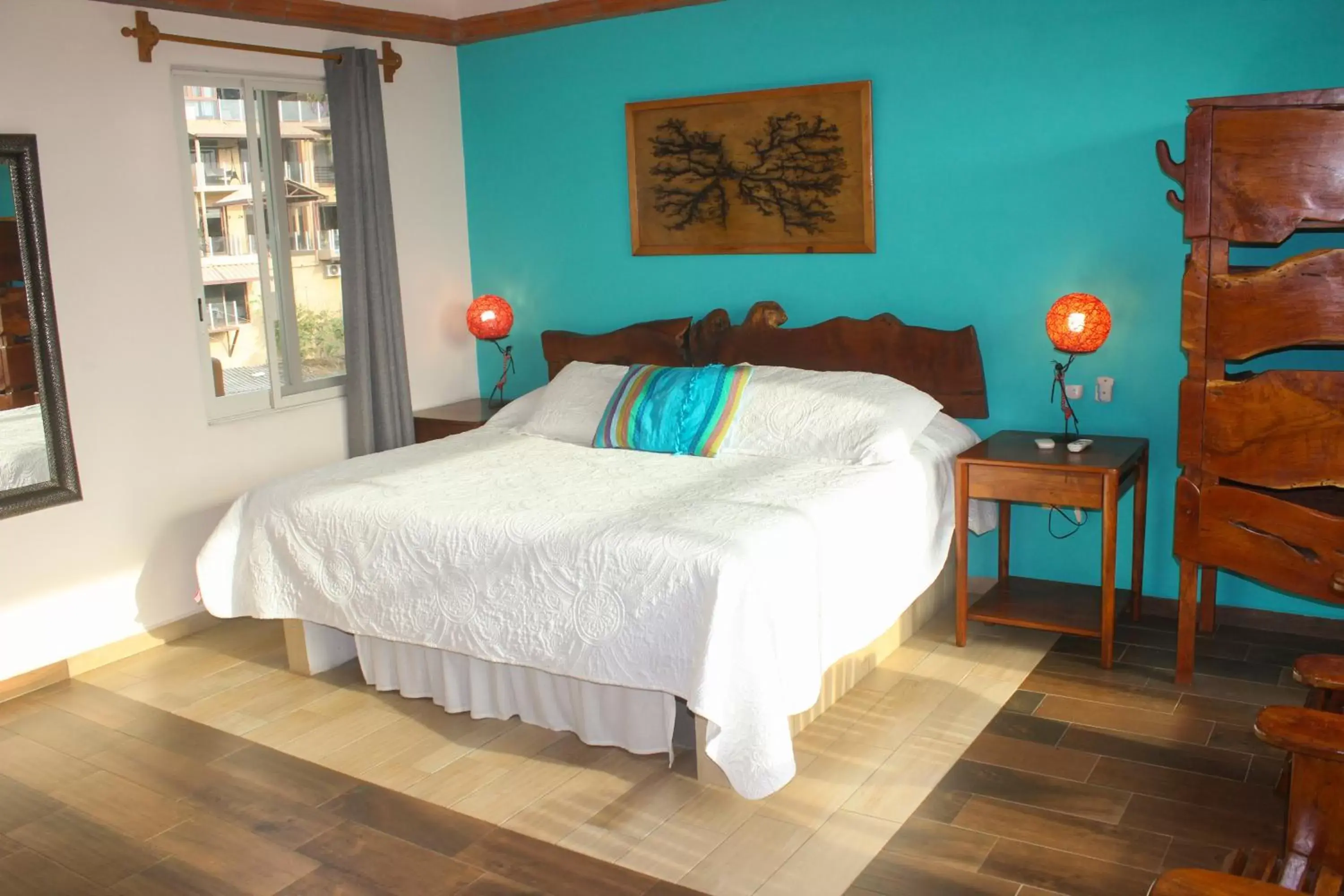 Bed in Villa Los Corales