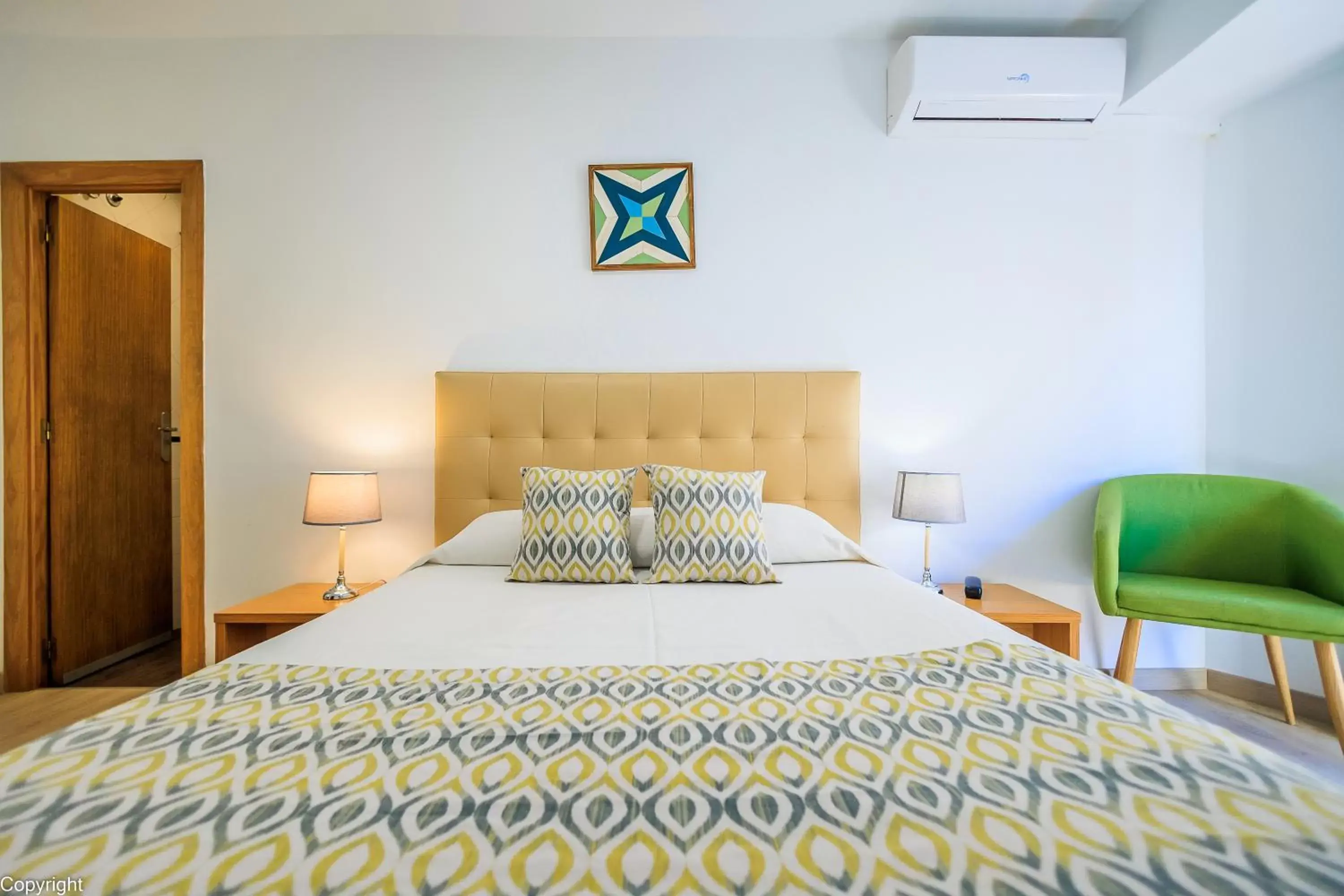 Bed in Hotel Madrid Bed in Hotel Madrid