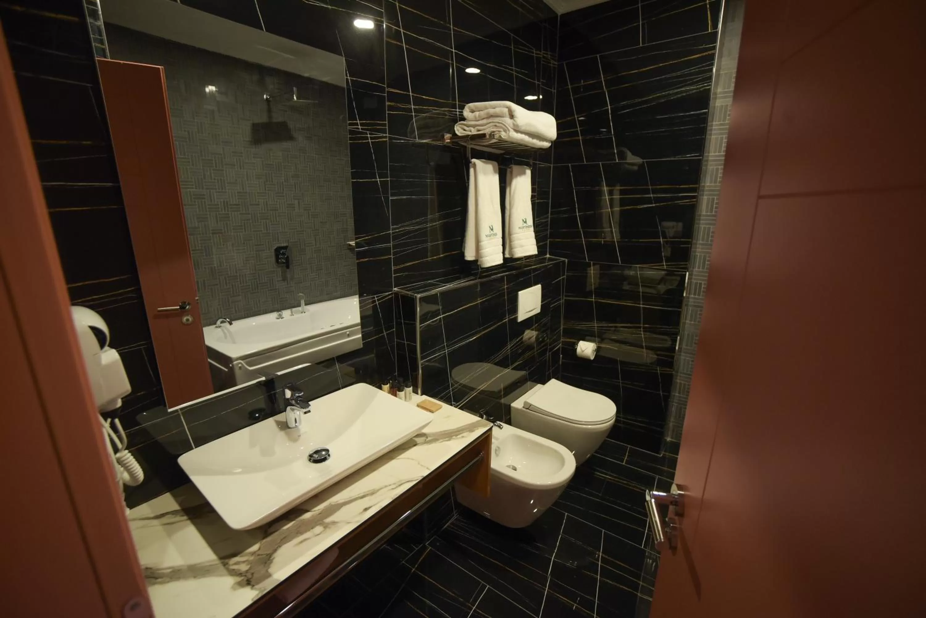 Toilet in Martiness Hotel Durres