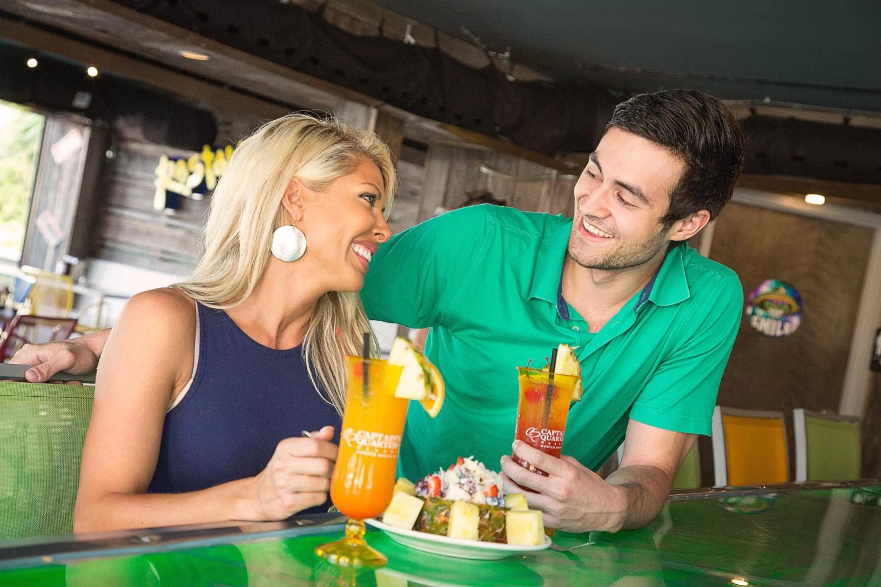 Food and drinks in Captain's Quarters Resort