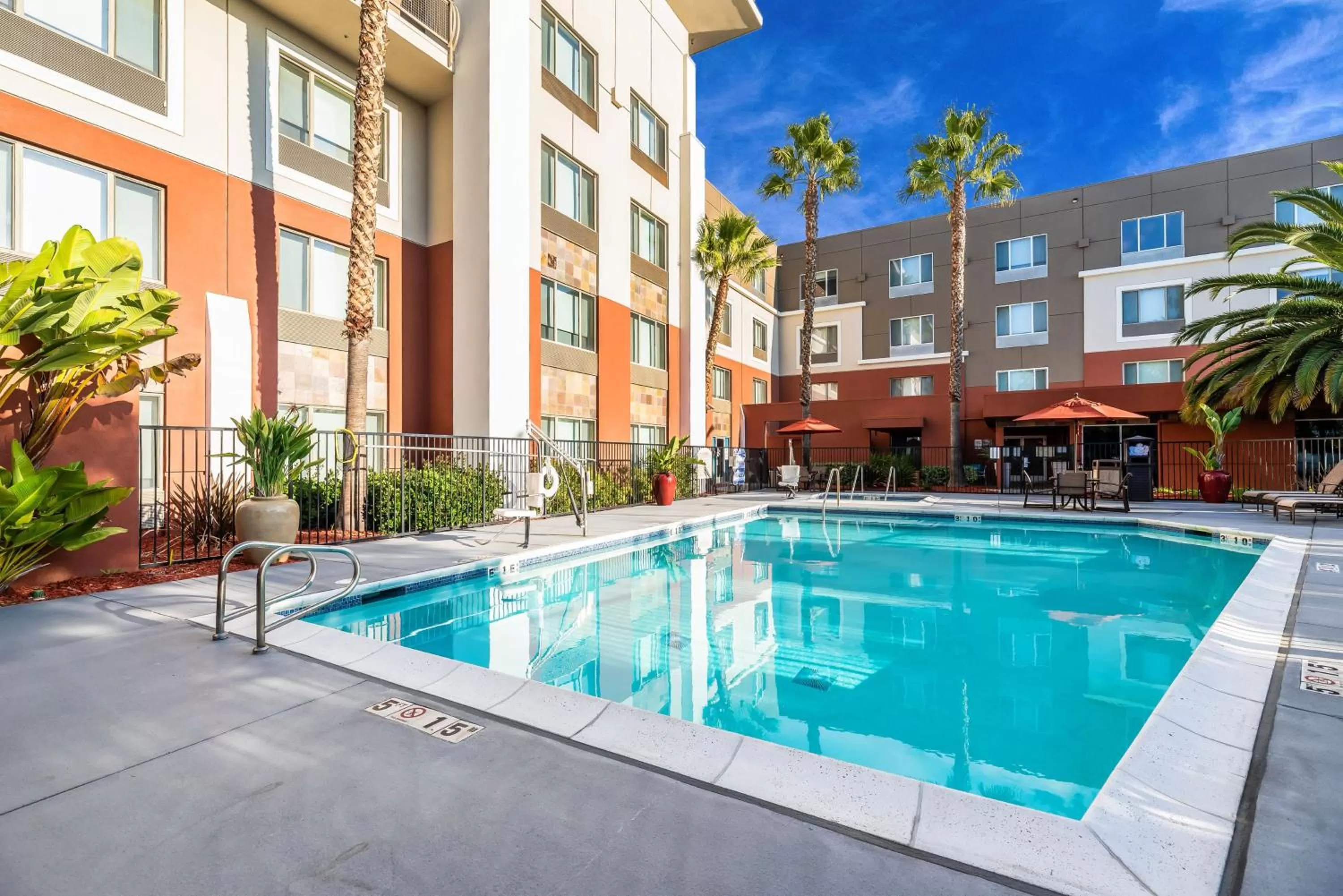 Swimming pool in Holiday Inn Express Fremont - Milpitas Central by IHG