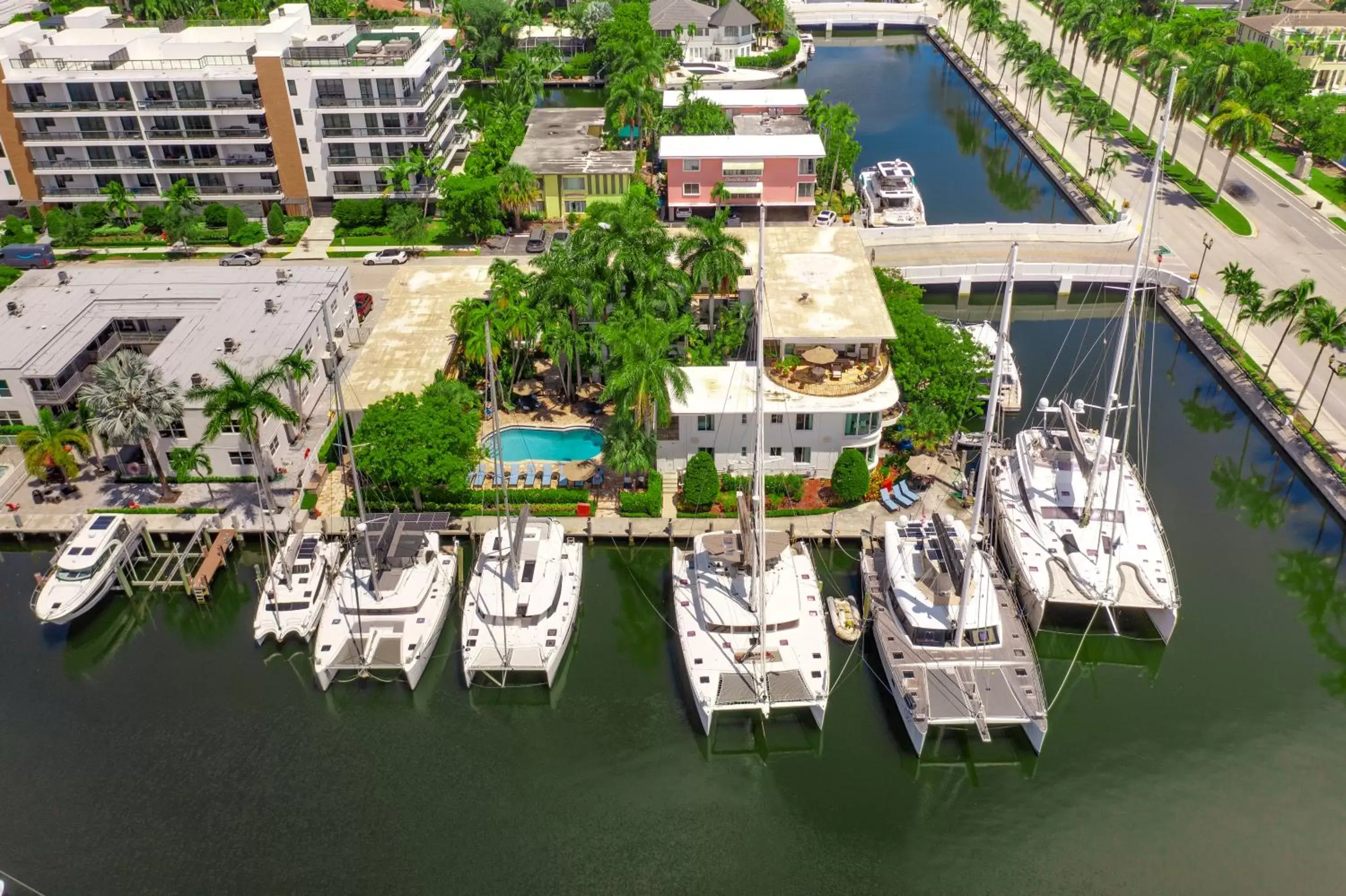 Property building, Bird's-eye View in Isle of Venice Residence and Marina