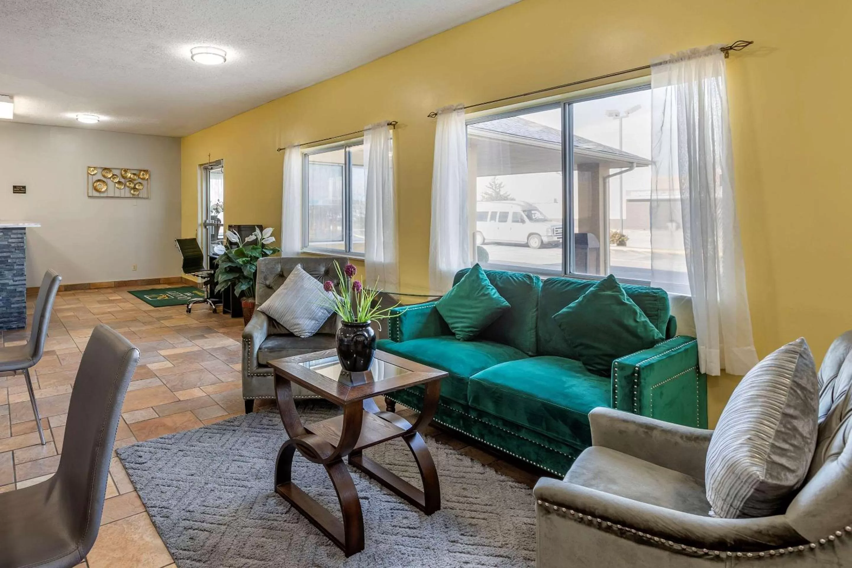 Lobby or reception in Quality Inn Kirksville