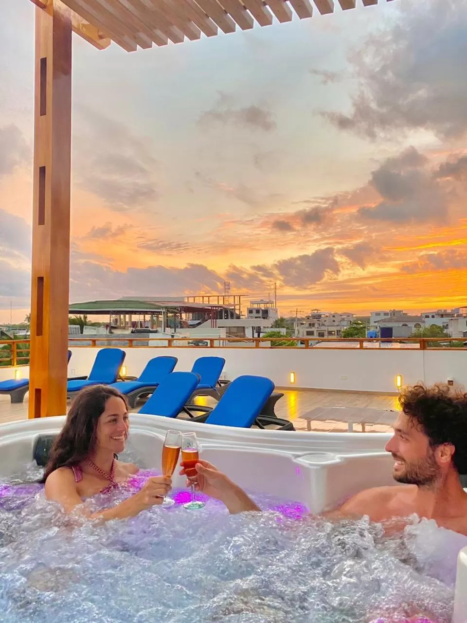 Hot Tub in Hotel La Isla