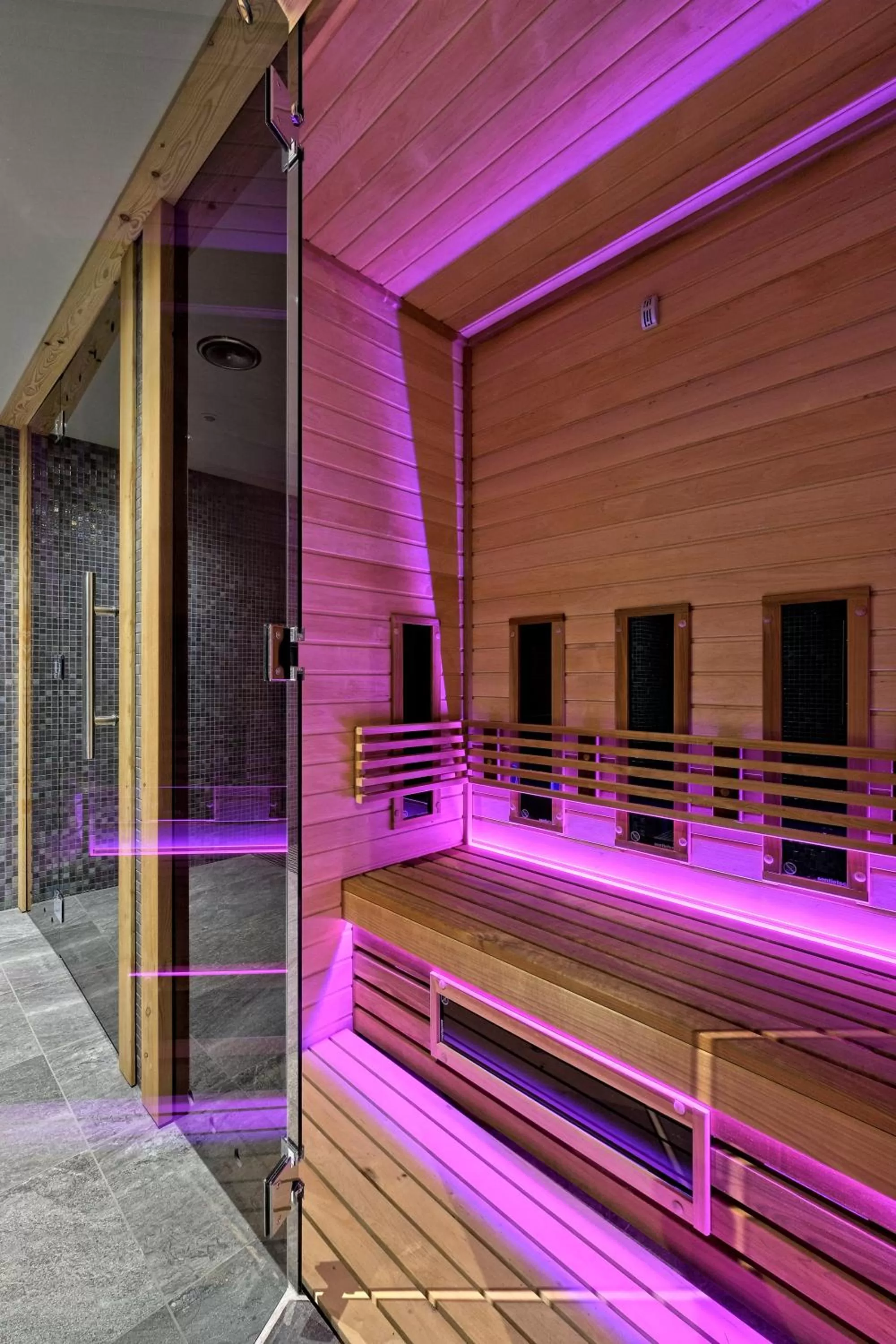 Sauna in Harda House Friends & Spa