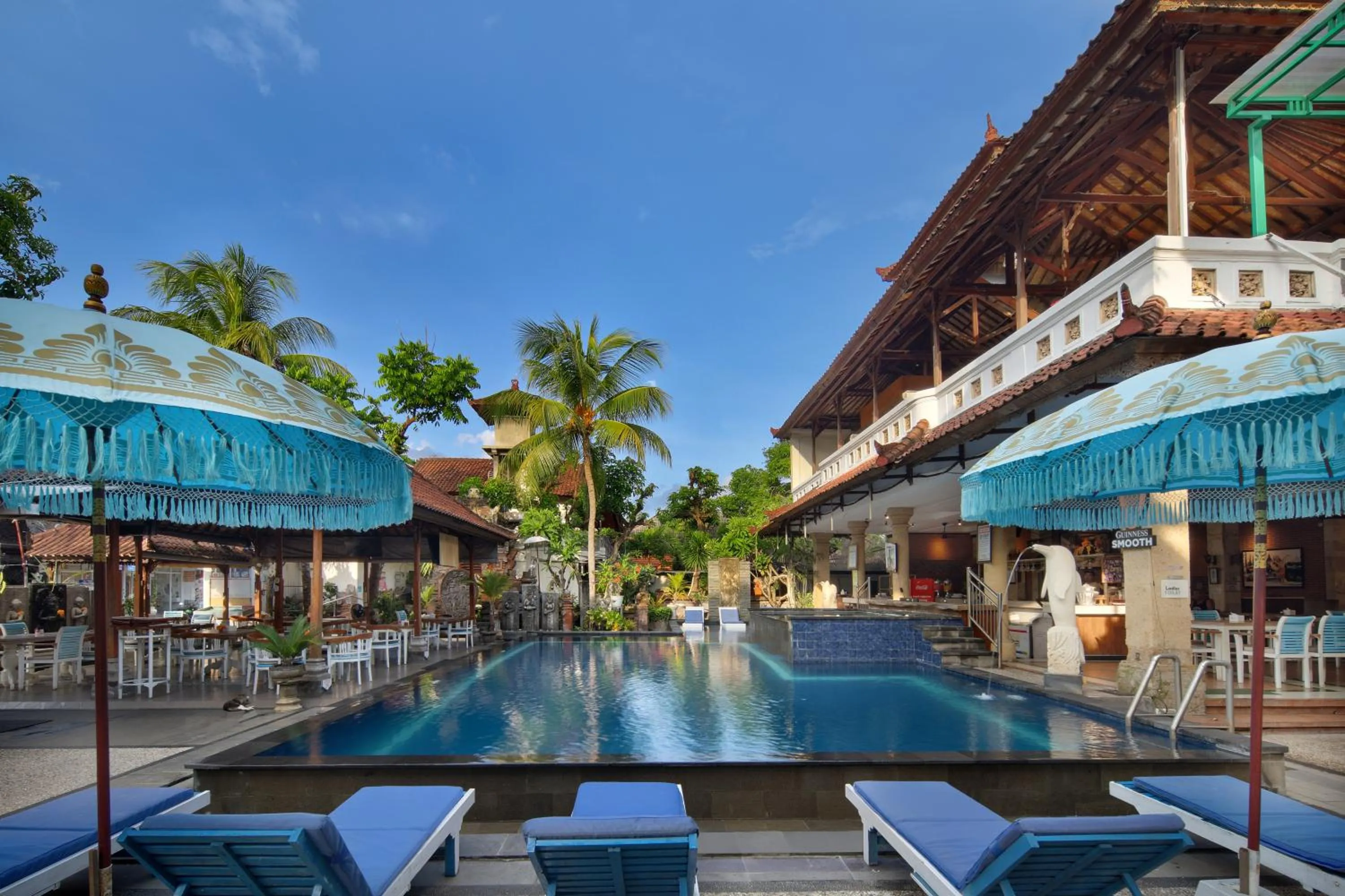 Swimming pool in Legian Village Hotel - CHSE Certified