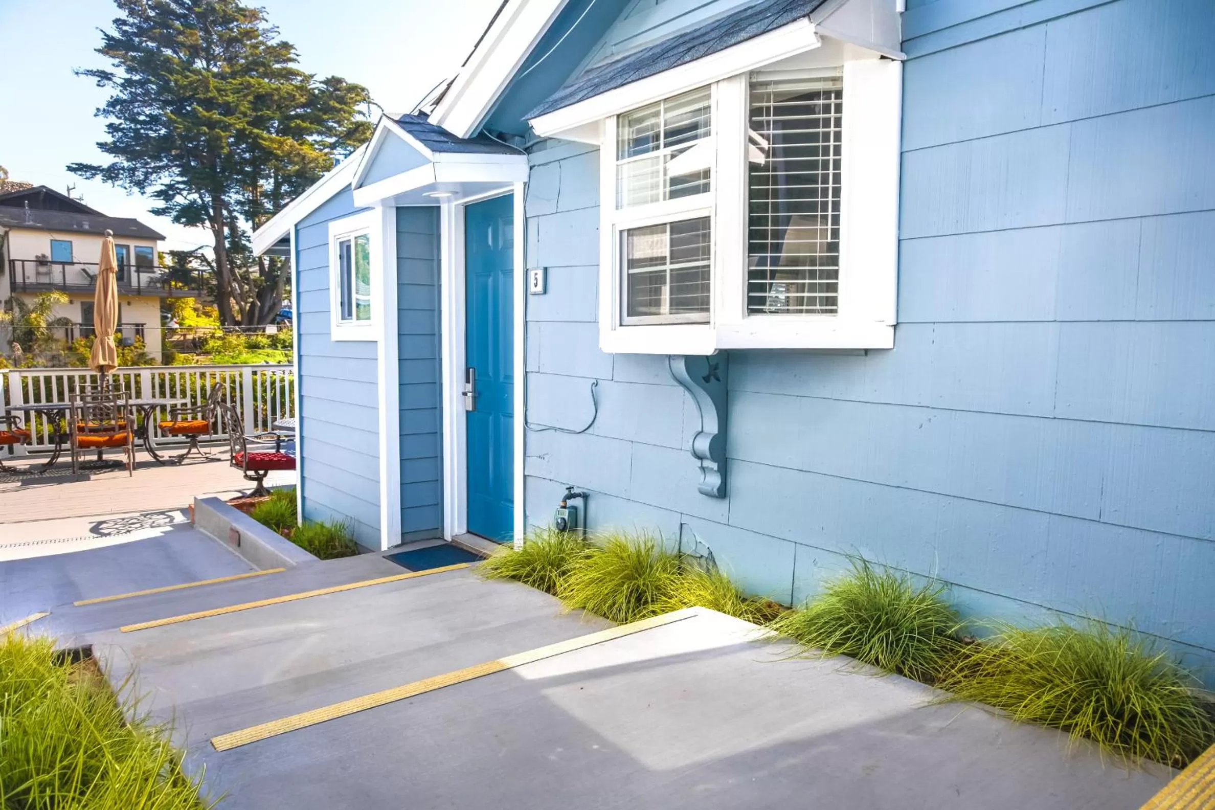 Patio in Ocean Echo Inn & Beach Cottages