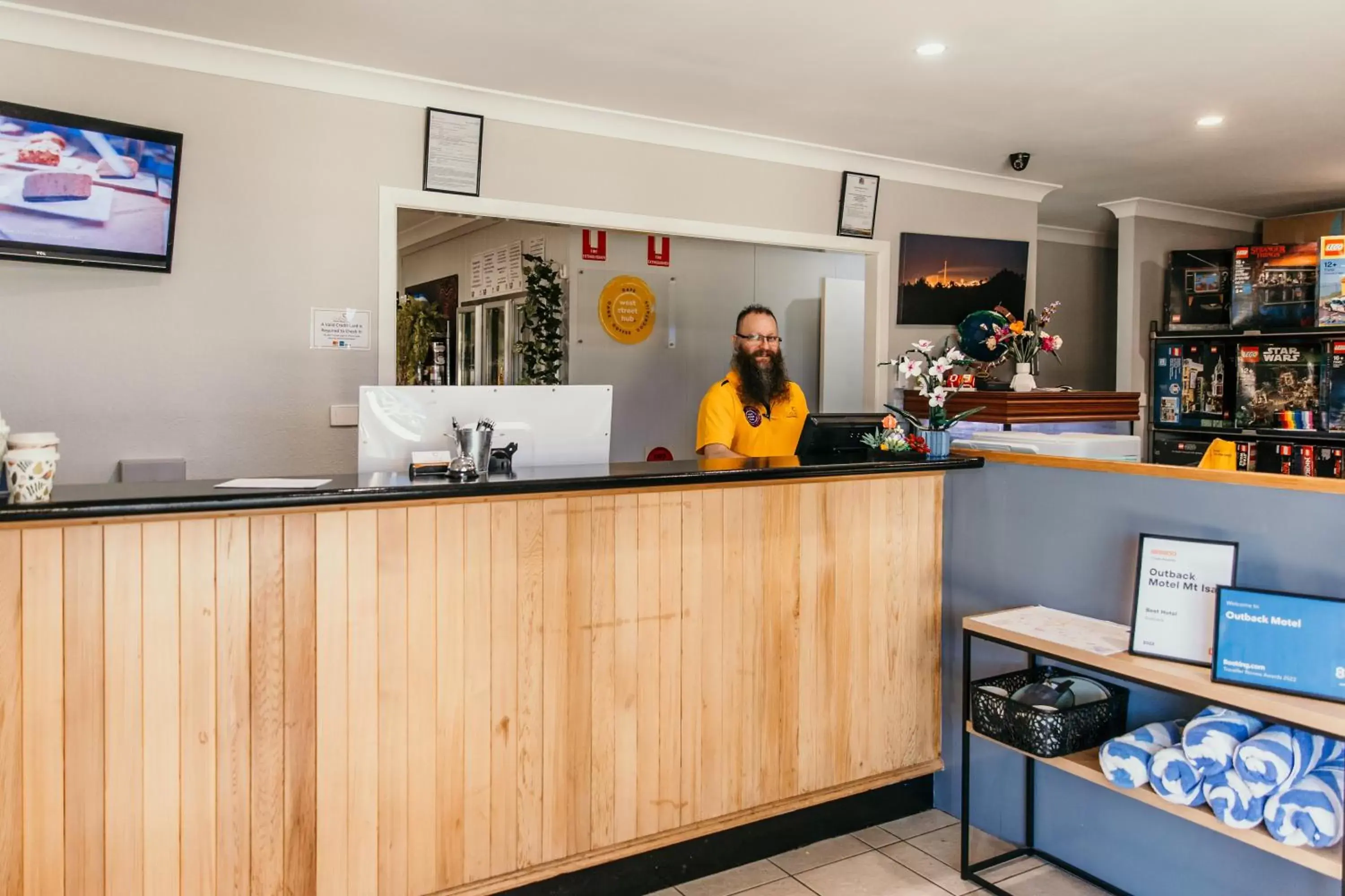 Lobby or reception, Lobby/Reception in Outback Motel Mt Isa