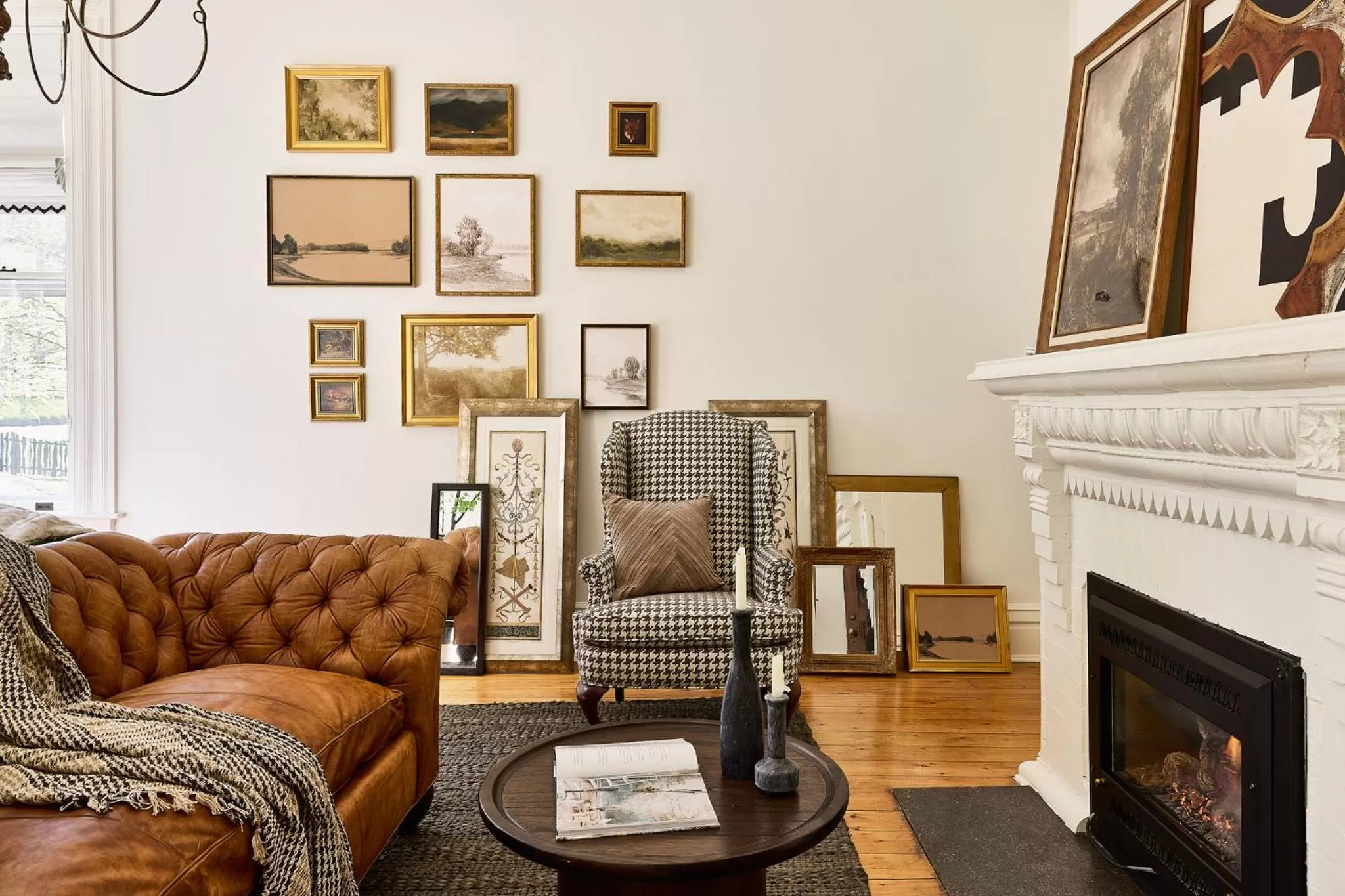 Seating area in Blind Tiger Burlington