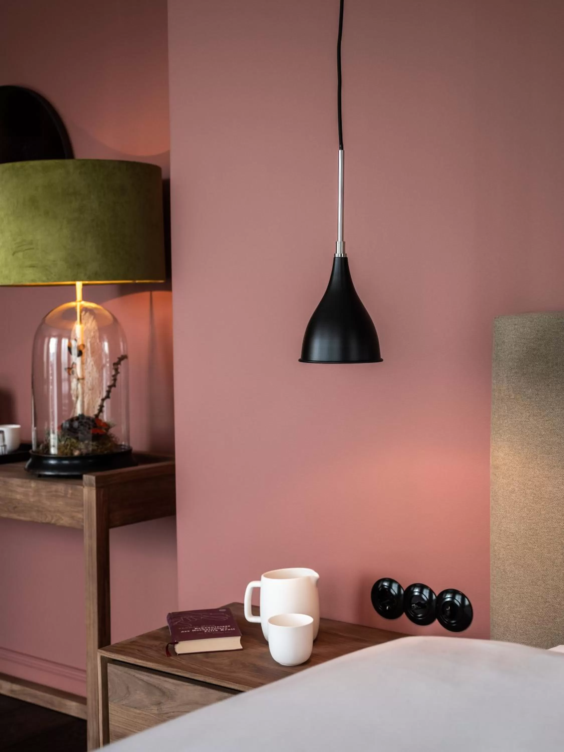 Decorative detail, Bed in Alpenloge Design Hotel