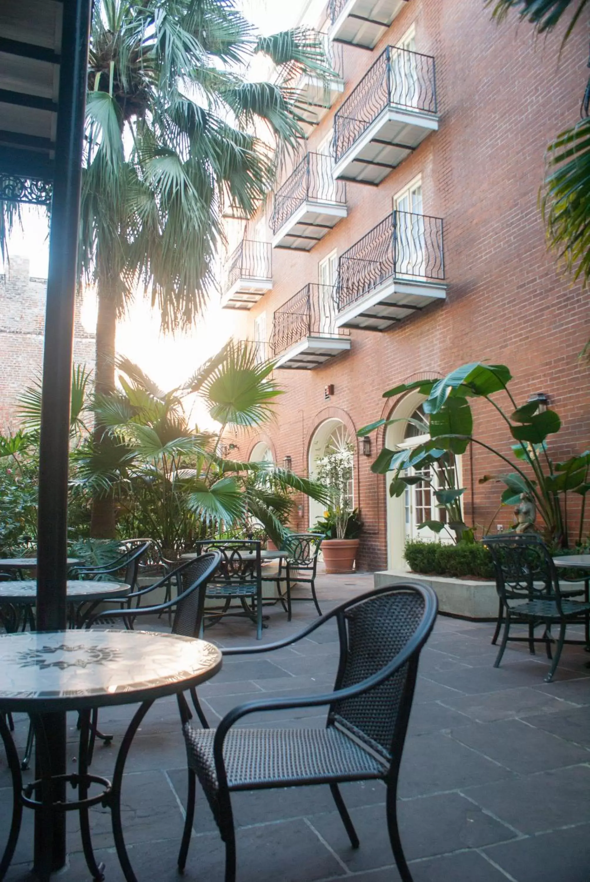 Garden in Hotel St. Marie