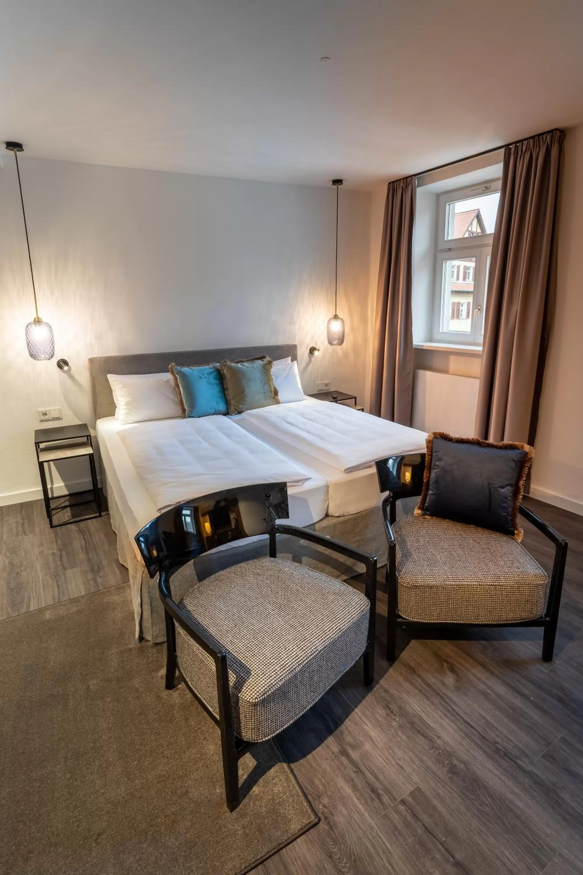 Bed in Hotel Weißes Ross