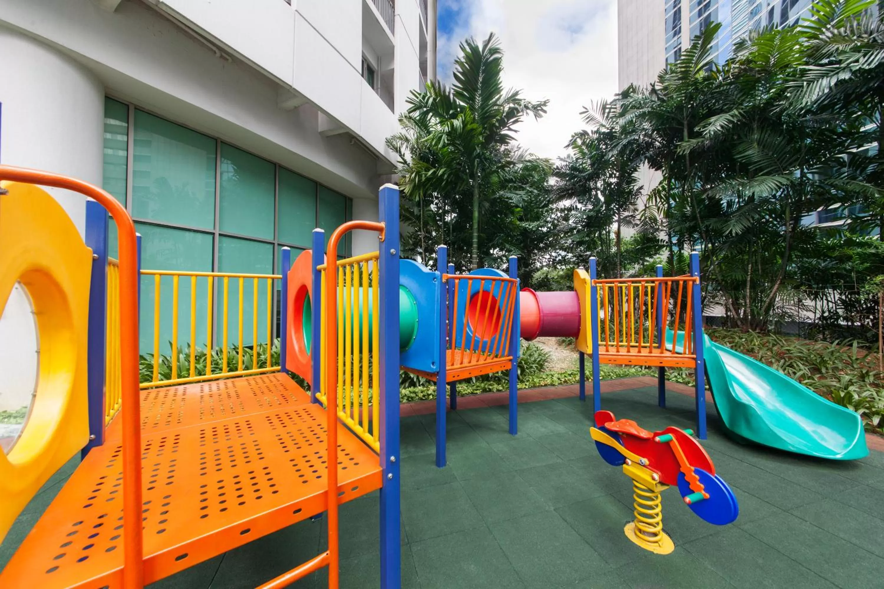 Children play ground in Ascott Kuala Lumpur