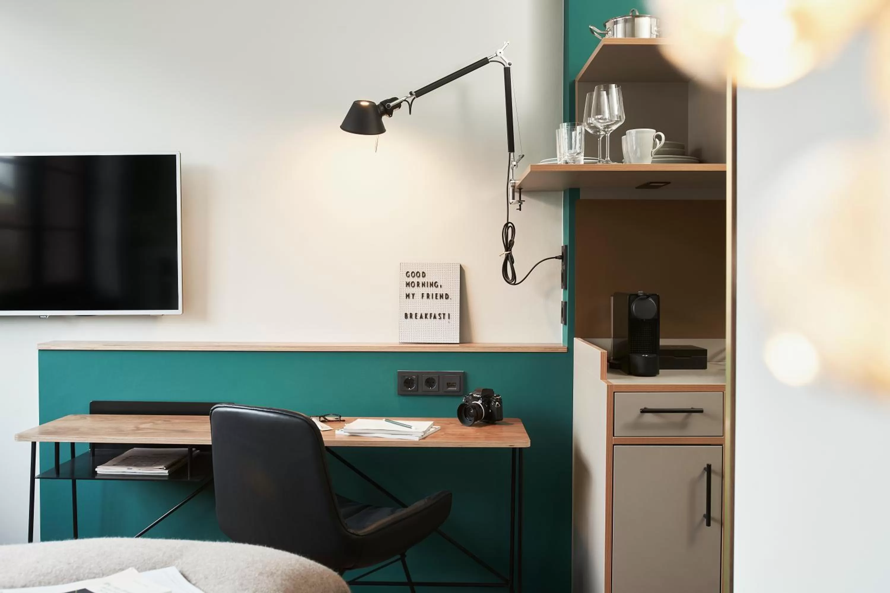 TV and multimedia in hood house