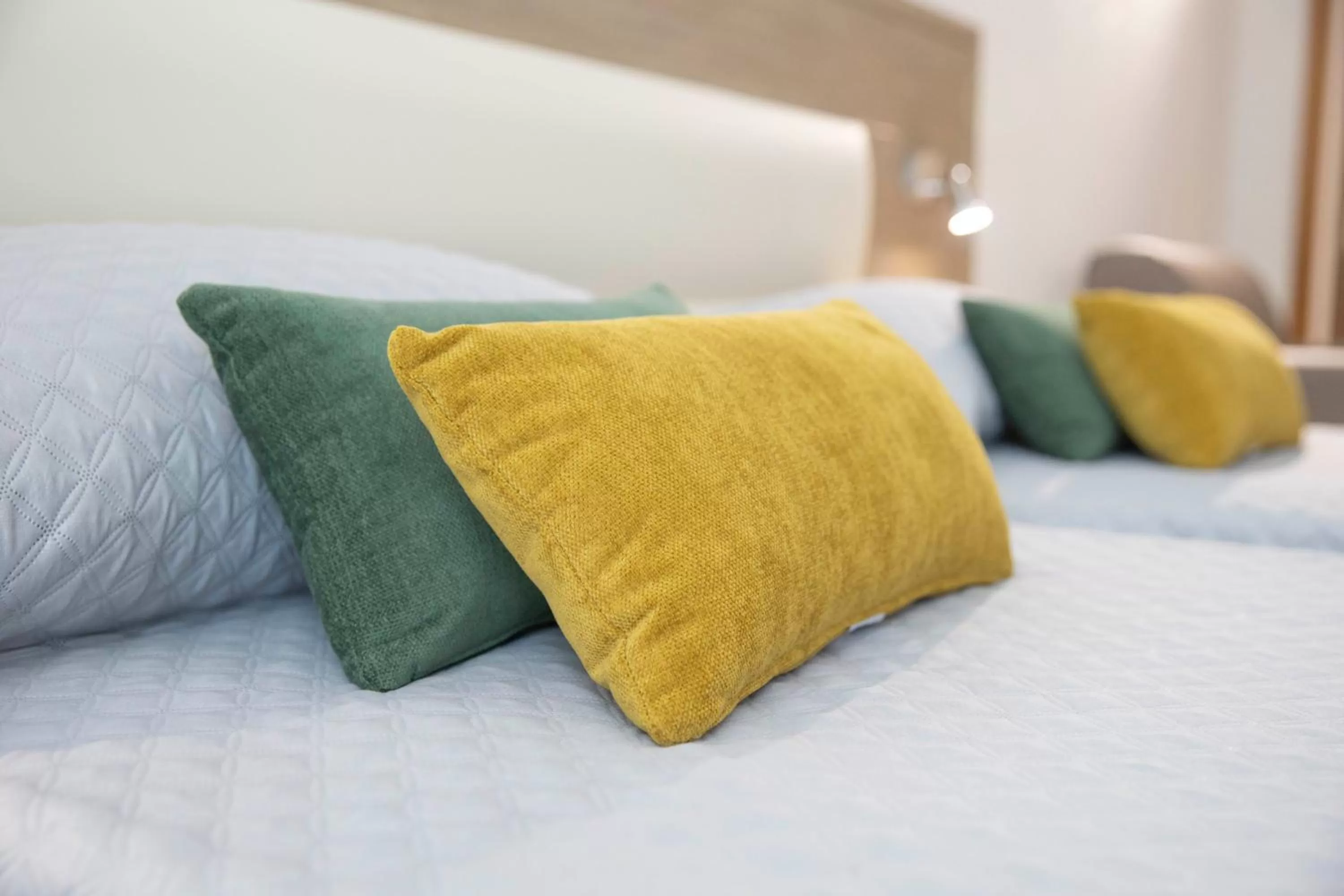 Bed in Pegasus Hotel